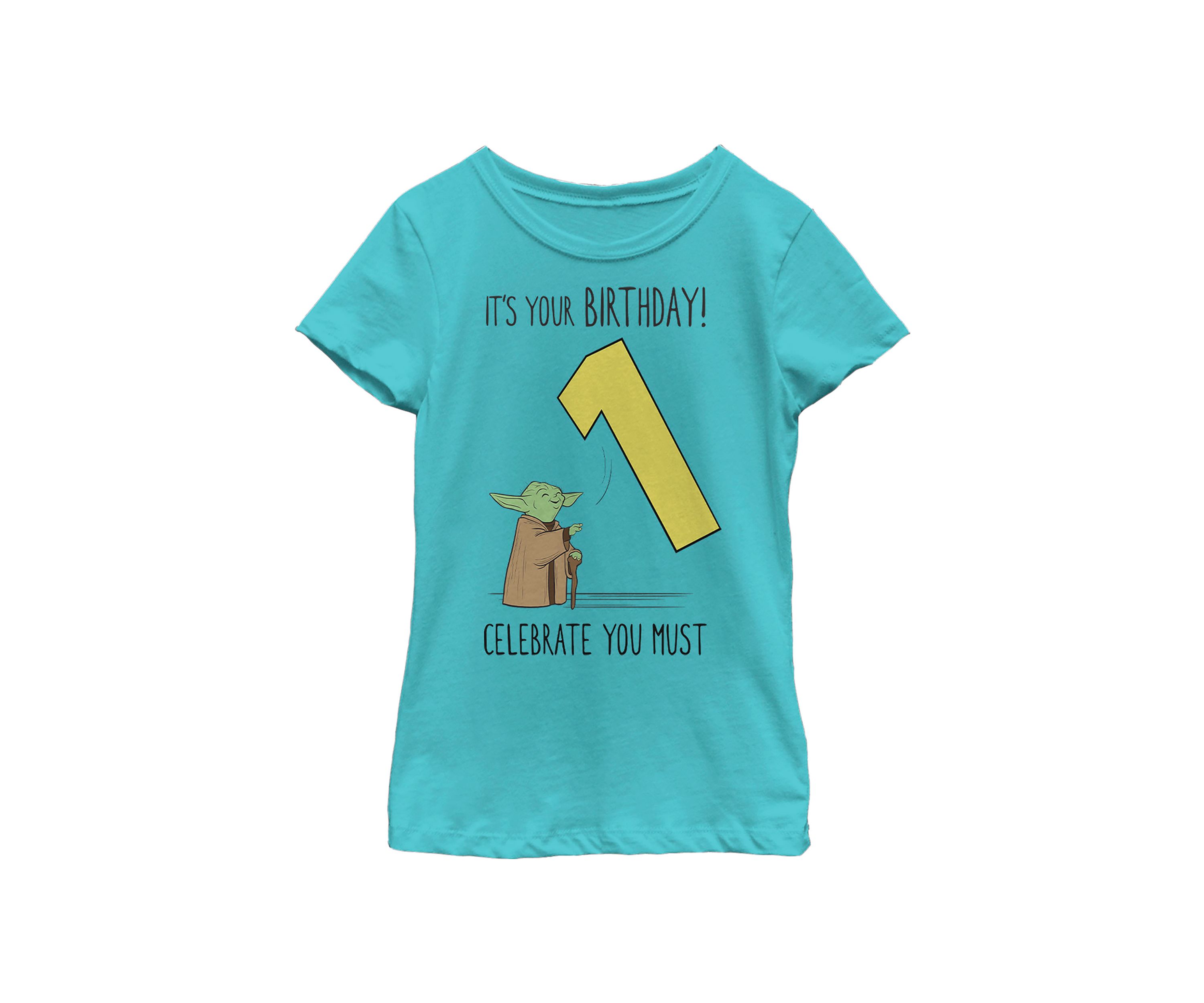 Girls 46x Star Wars Celebrate You Must Graphic Top