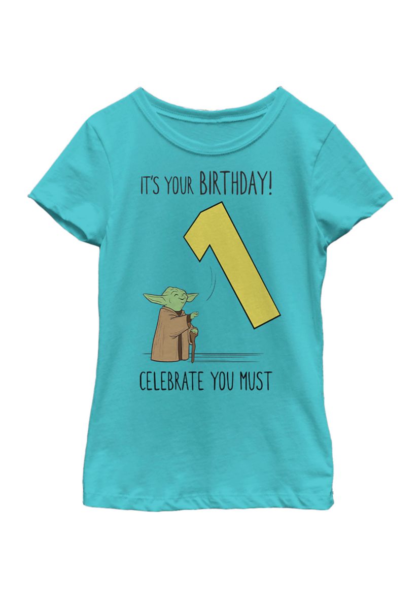Girls 46x Star Wars Celebrate You Must Graphic Top