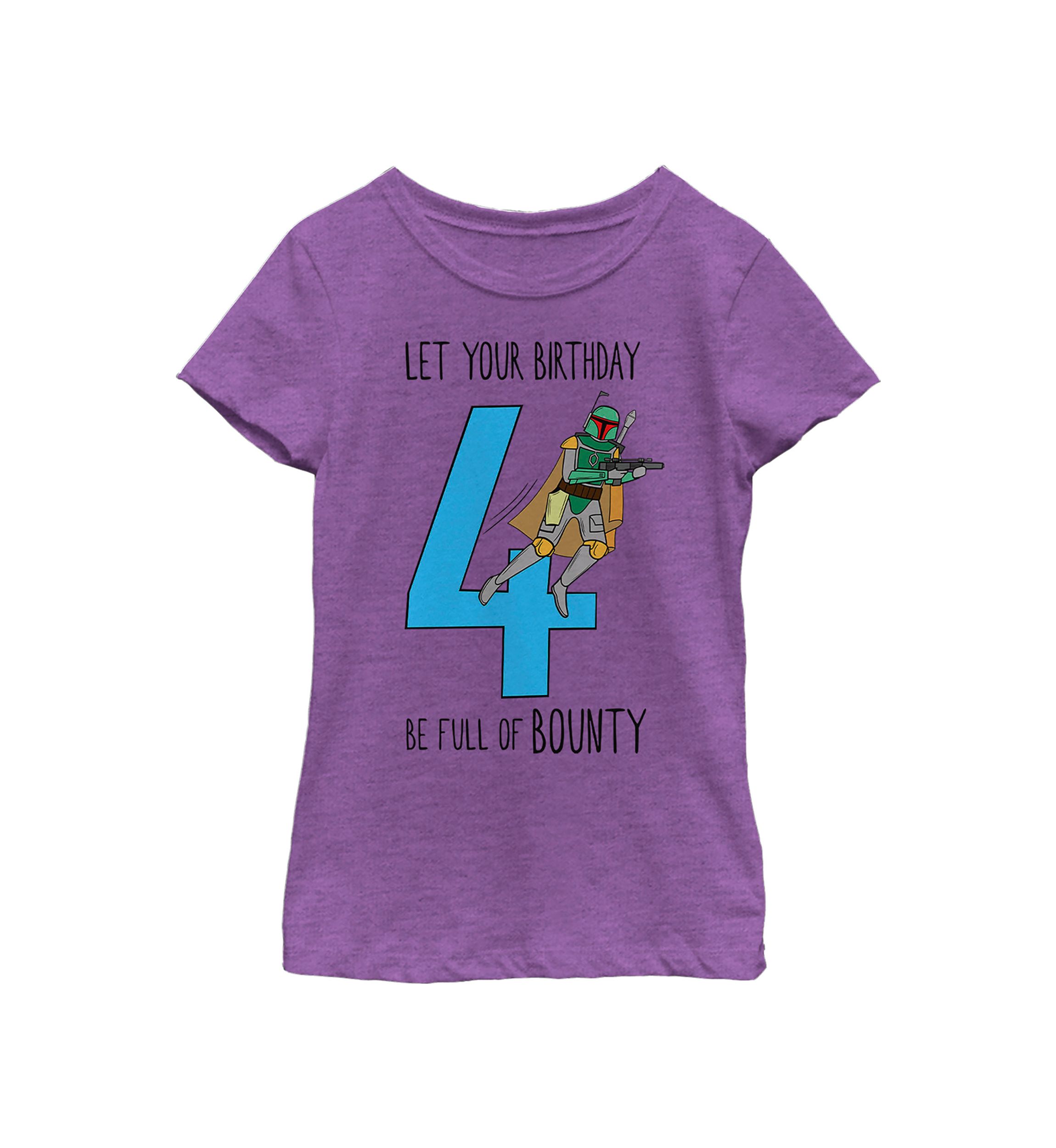 Girls 46x Star Wars Bounty Birthday Graphic Top