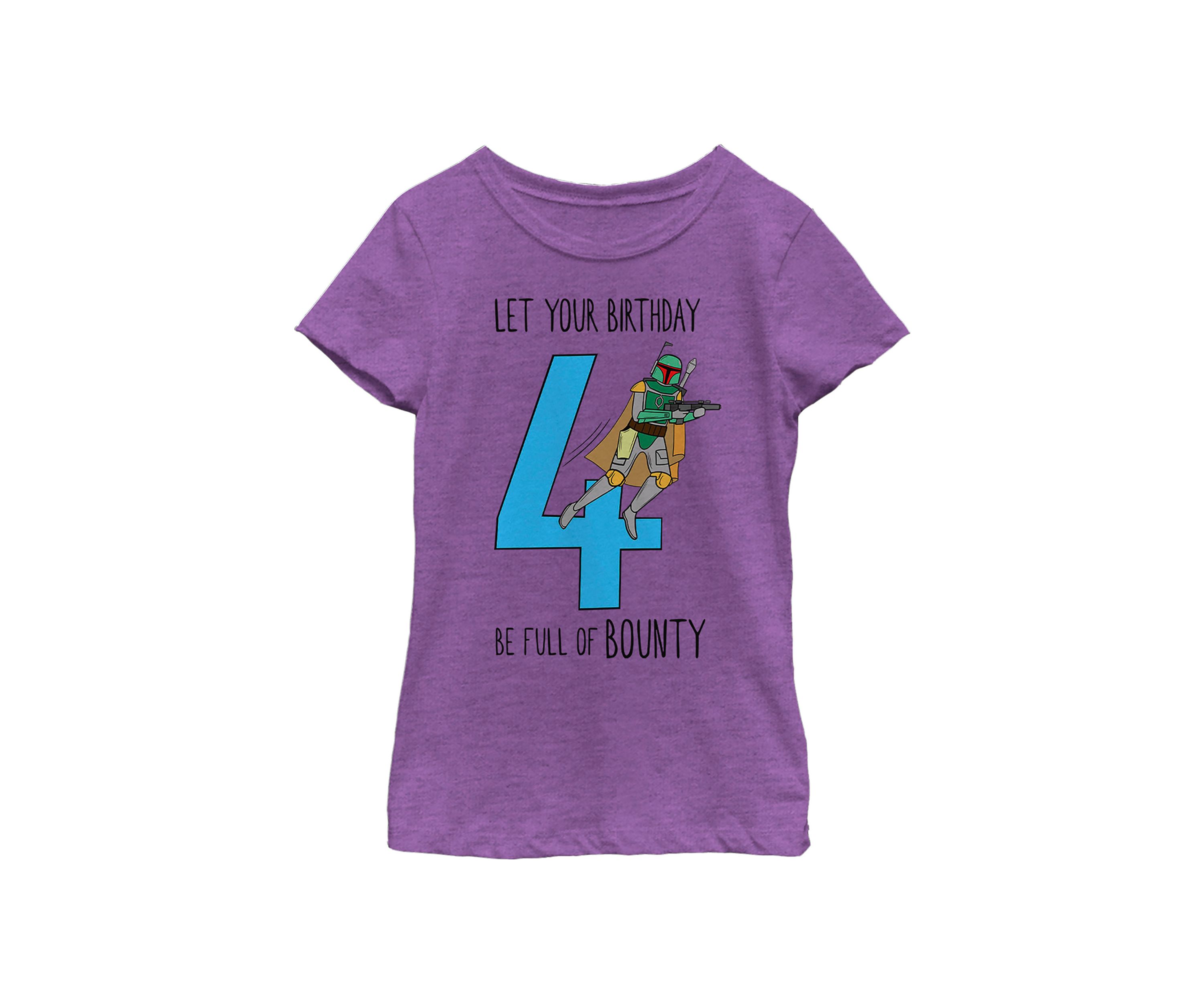 Girls 46x Star Wars Bounty Birthday Graphic Top