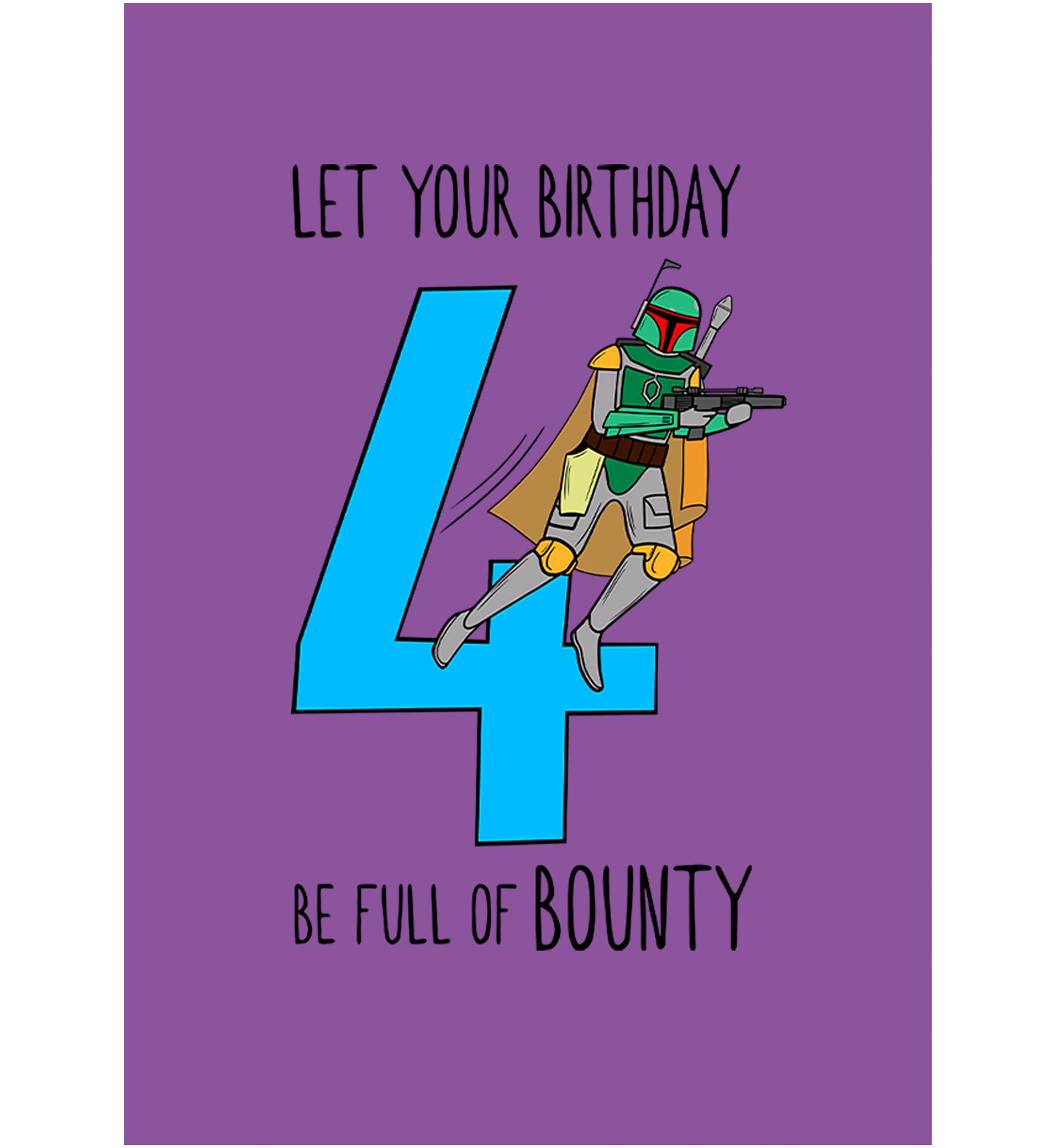 Girls 46x Star Wars Bounty Birthday Graphic Top