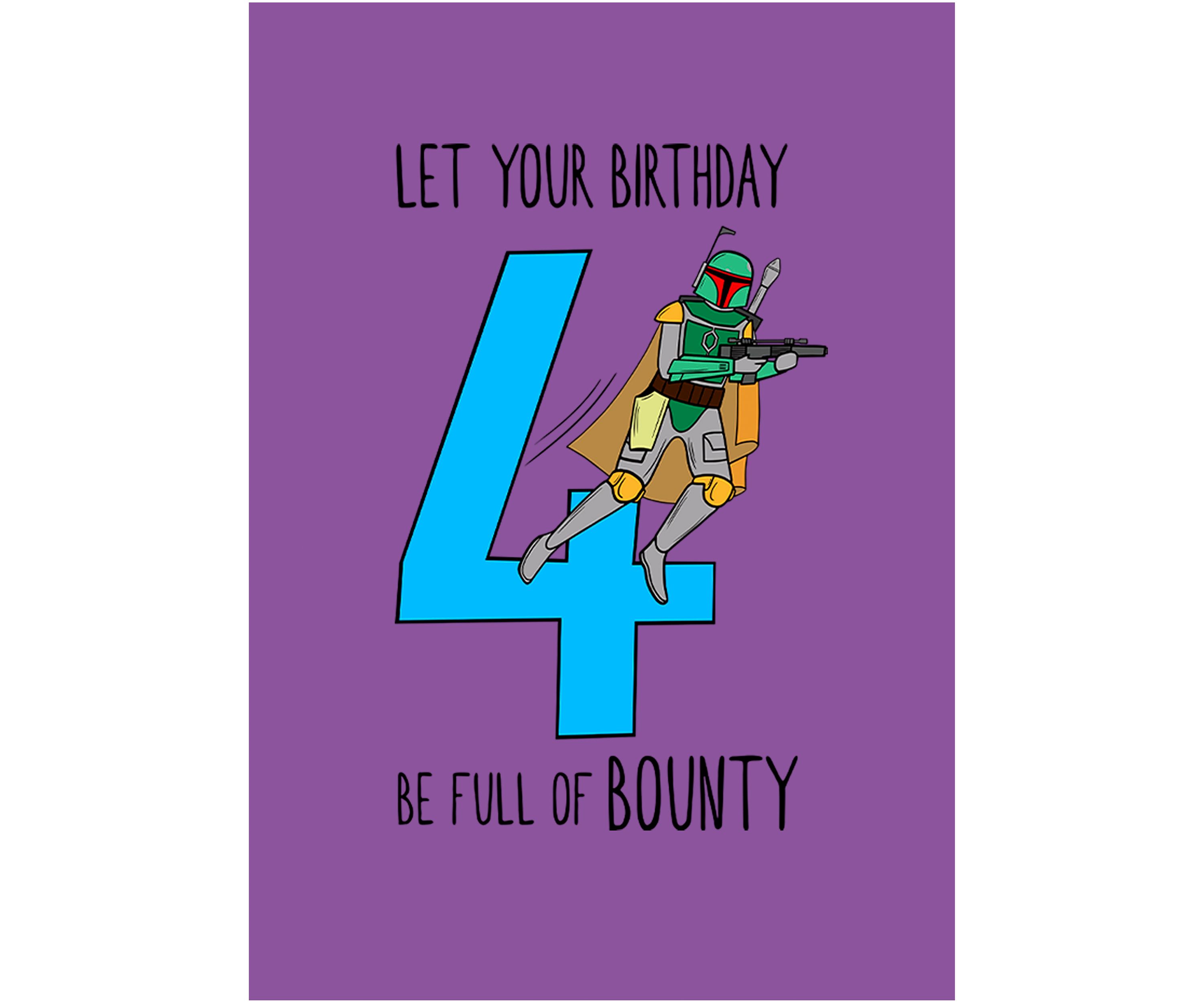 Girls 46x Star Wars Bounty Birthday Graphic Top