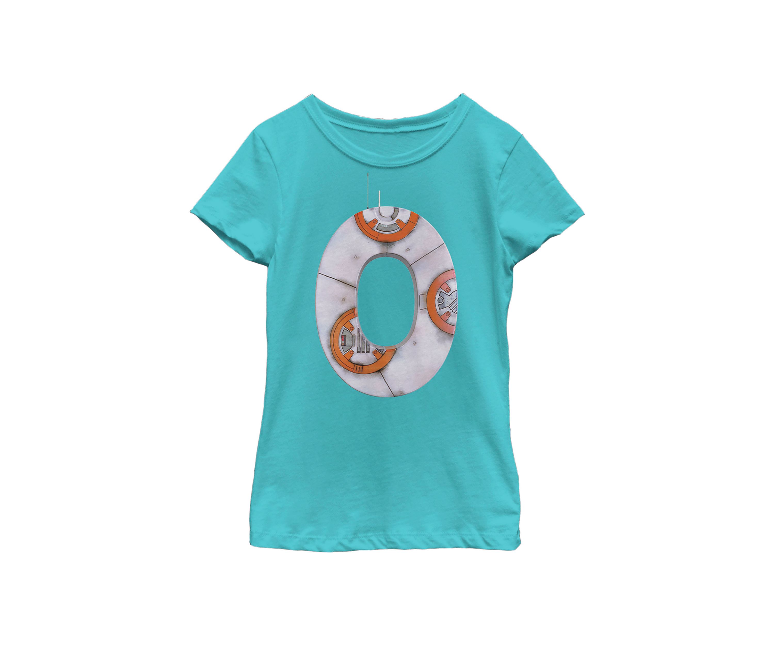 Girls 46x Star Wars Rolling Zero Graphic Top