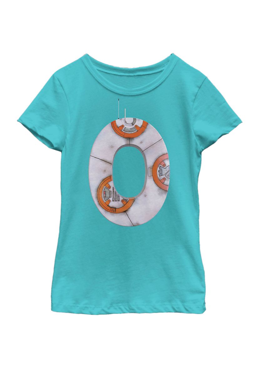 Girls 46x Star Wars Rolling Zero Graphic Top
