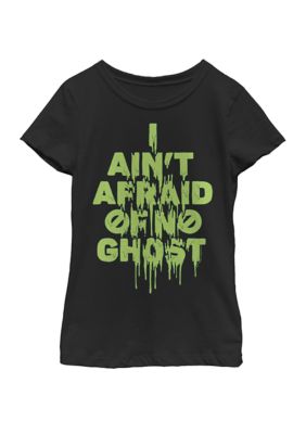 Ghostbusters Girls 7 16 I Ain T Afraid Of No Ghost Slim Drip Short Sleeve Graphic T Shirt Belk