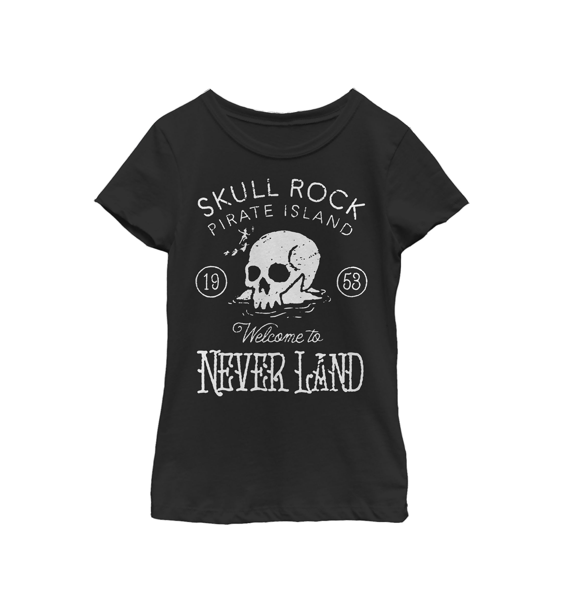  Girls 7-16 Welcome to Skullrock Graphic T-Shirt 