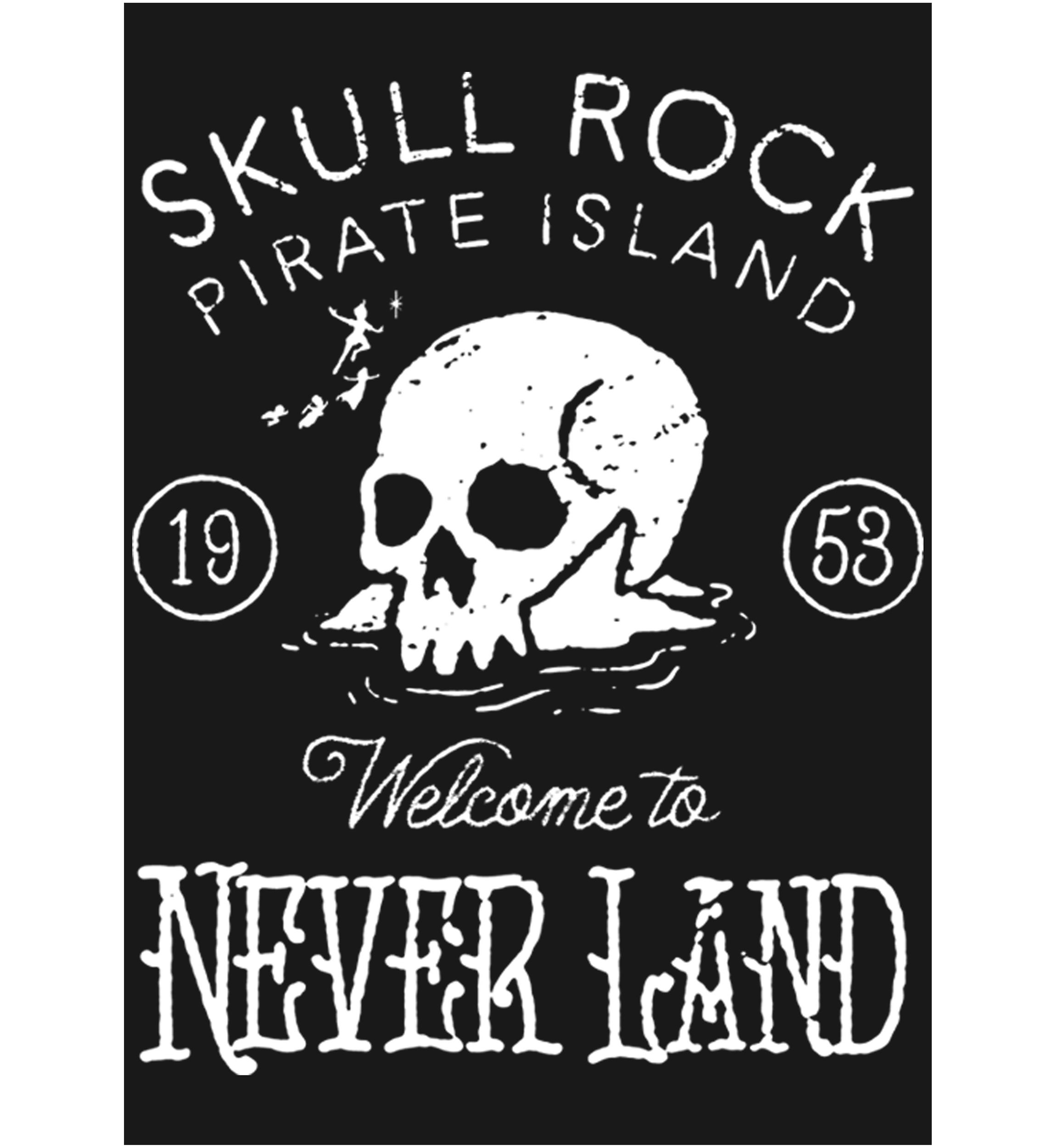  Girls 7-16 Welcome to Skullrock Graphic T-Shirt 