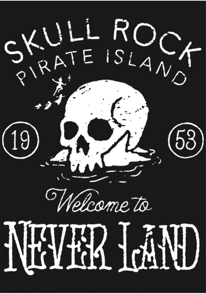  Girls 7-16 Welcome to Skullrock Graphic T-Shirt 
