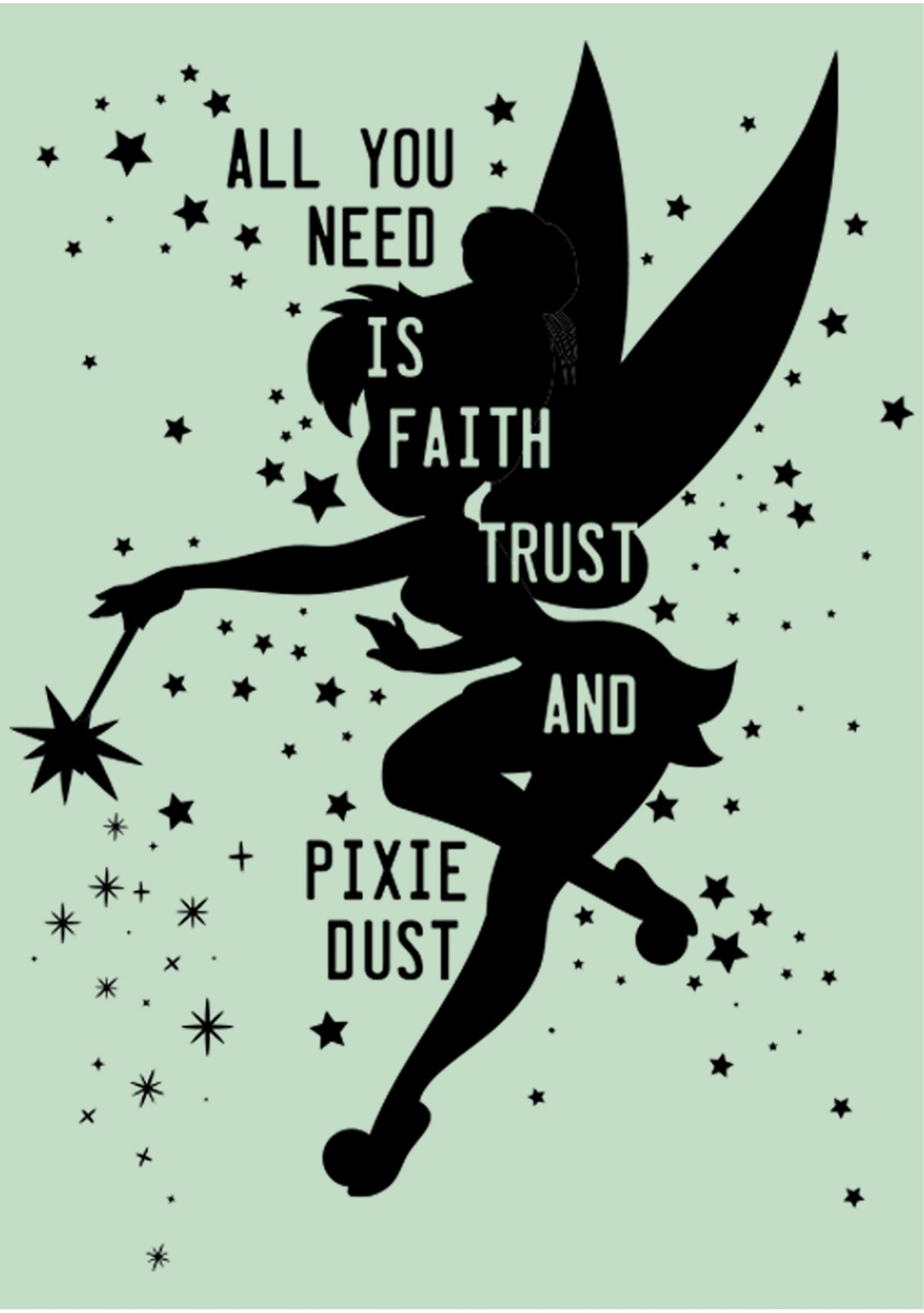  Girls 7-16 Tink Dust Graphic T-Shirt 