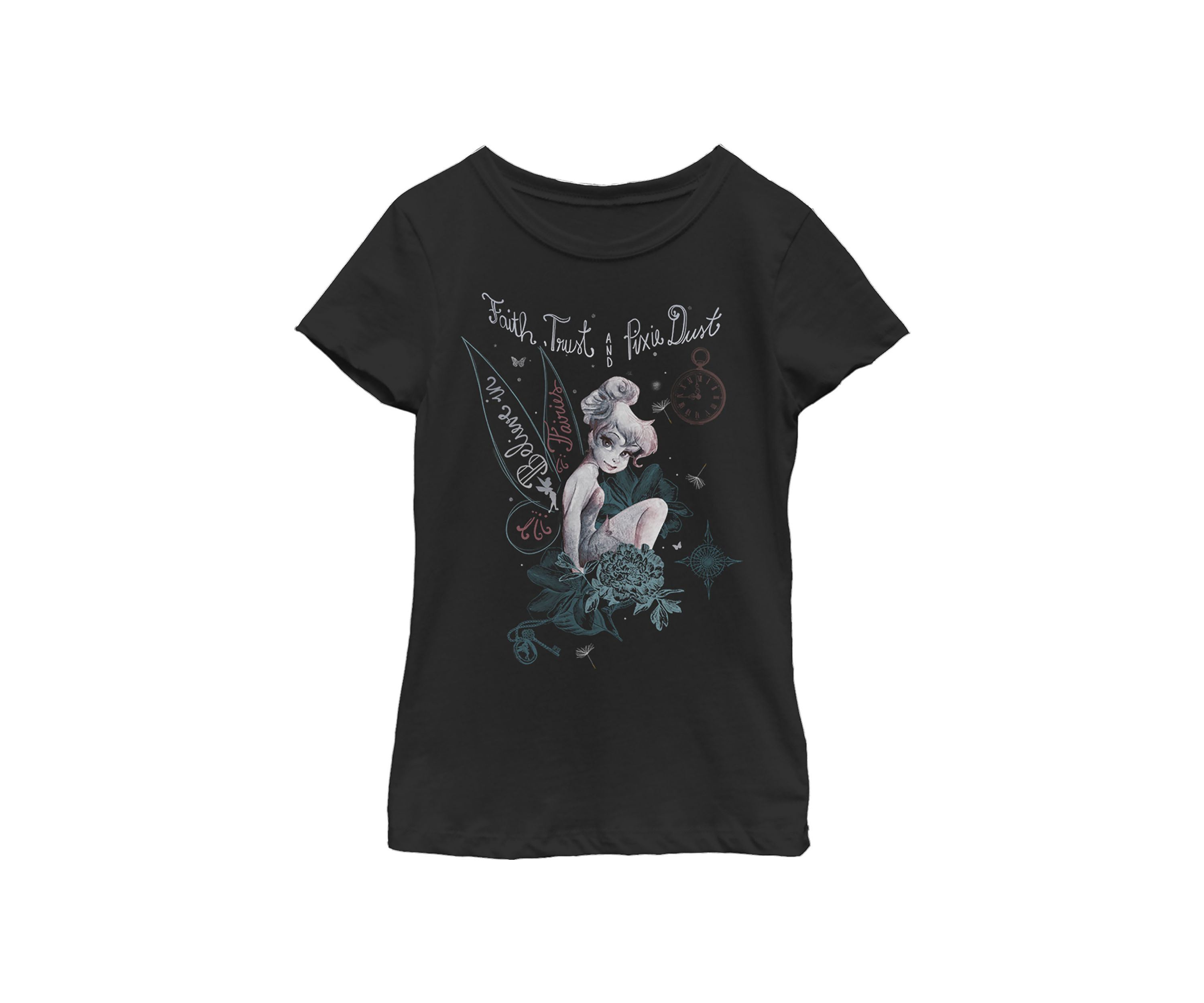  Girls 7-16 Tink in Fairy Land Graphic T-Shirt