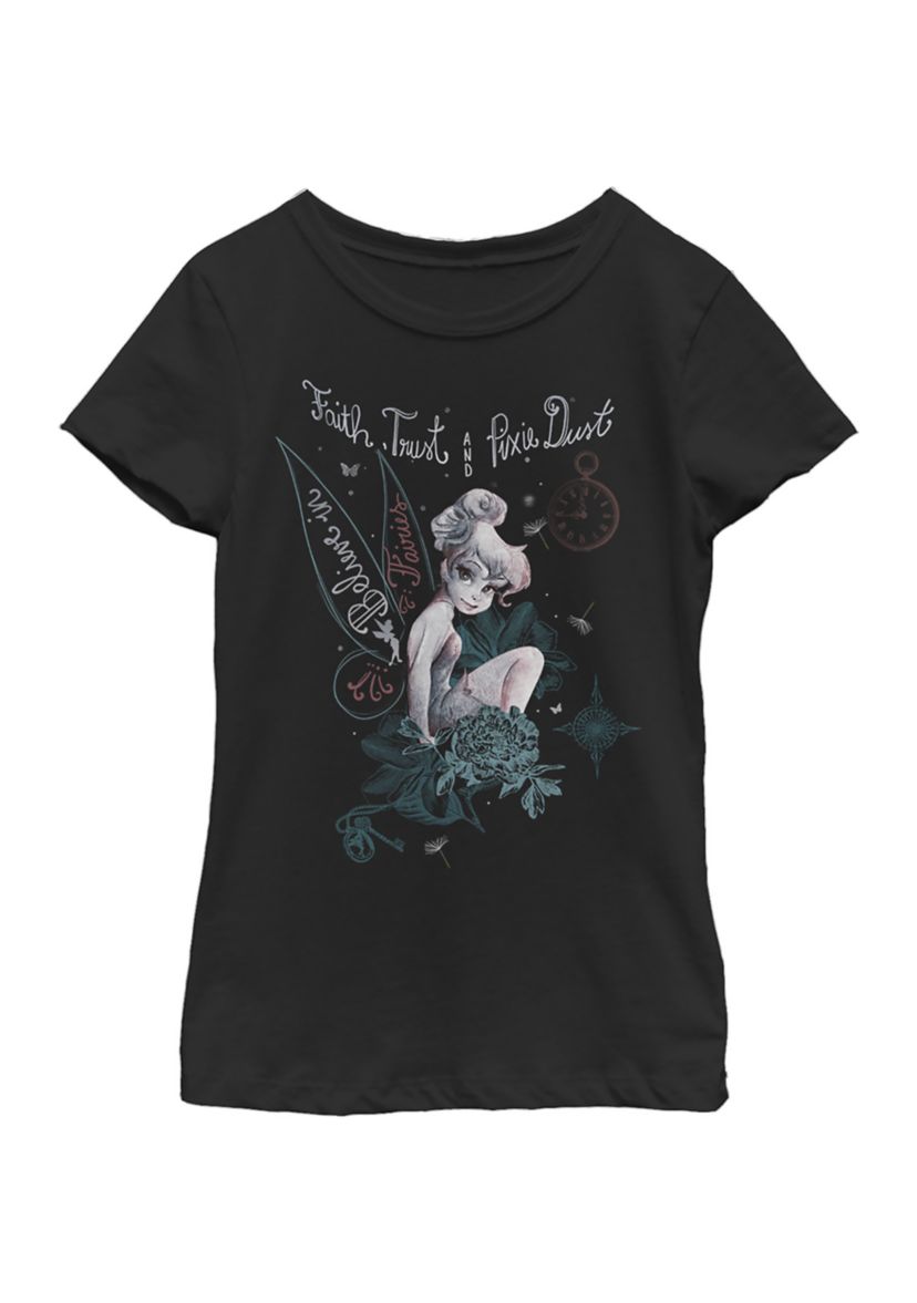  Girls 7-16 Tink in Fairy Land Graphic T-Shirt