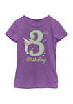 Girls 4-6x Tink 3rd Birthday Graphic T-Shirt