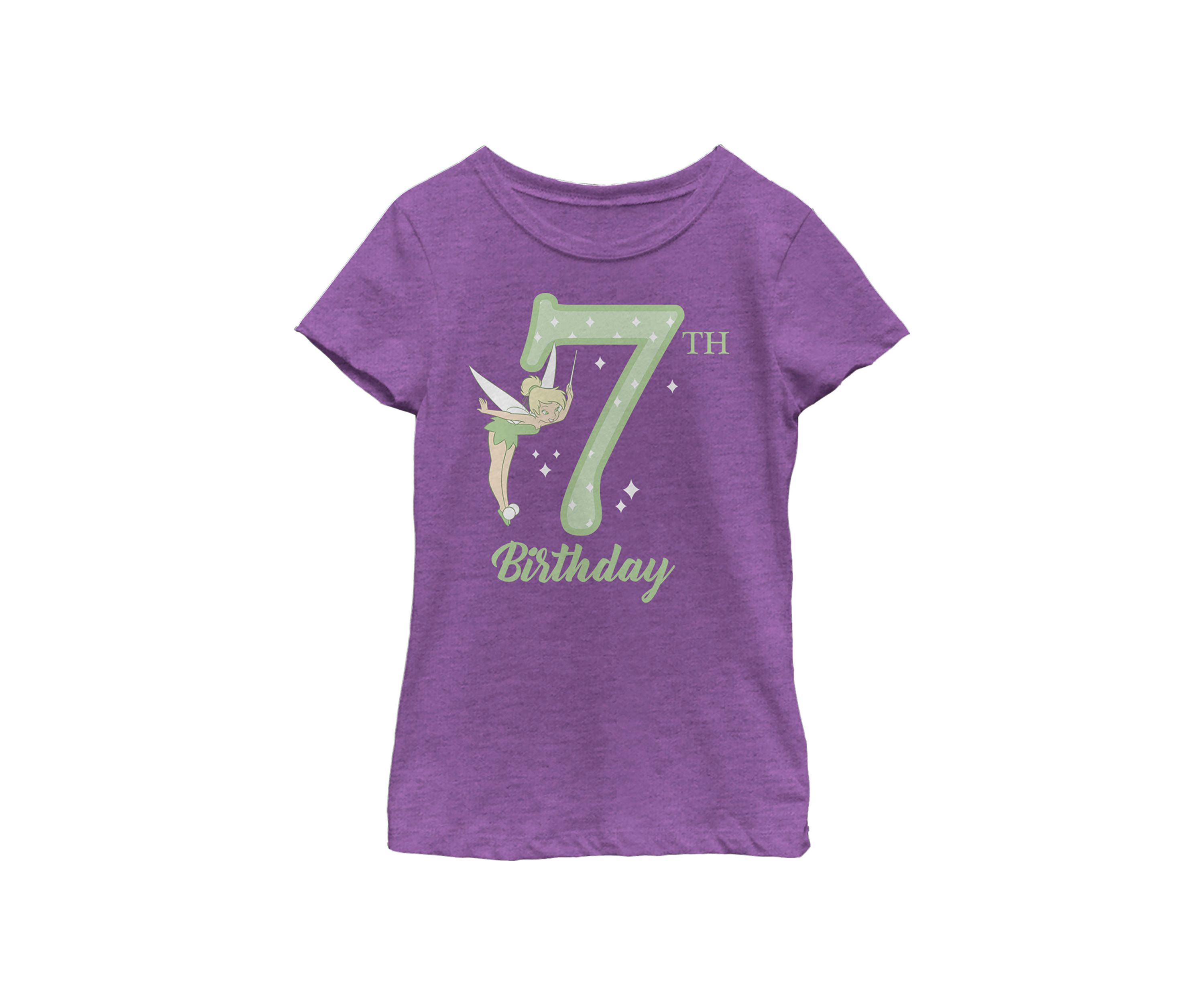 Girls 4-6x  Tink 7th Birthday Graphic T-Shirt