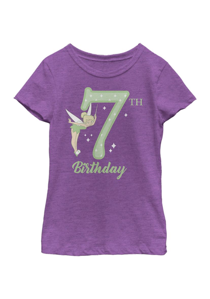 Girls 4-6x  Tink 7th Birthday Graphic T-Shirt