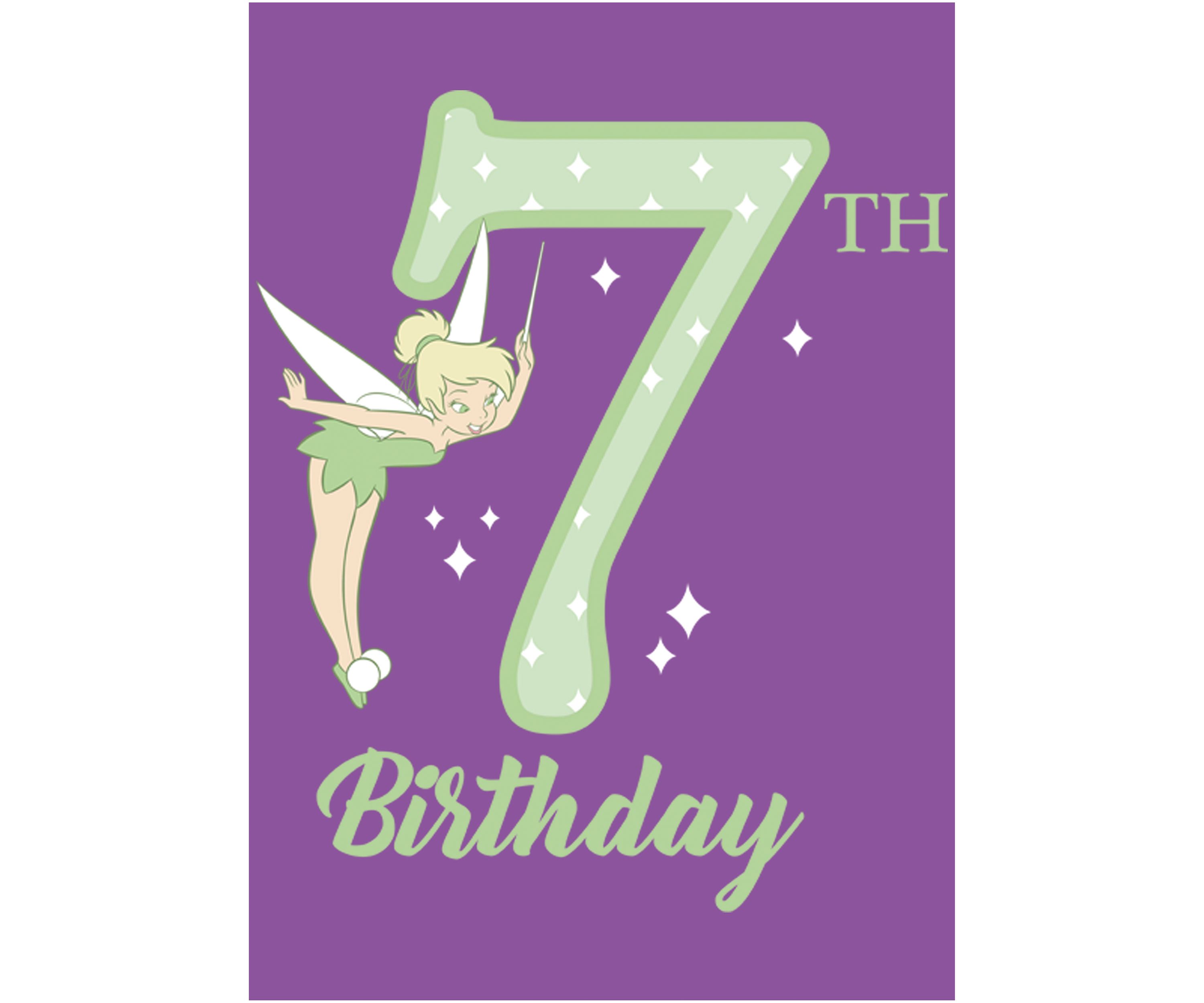 Girls 4-6x  Tink 7th Birthday Graphic T-Shirt