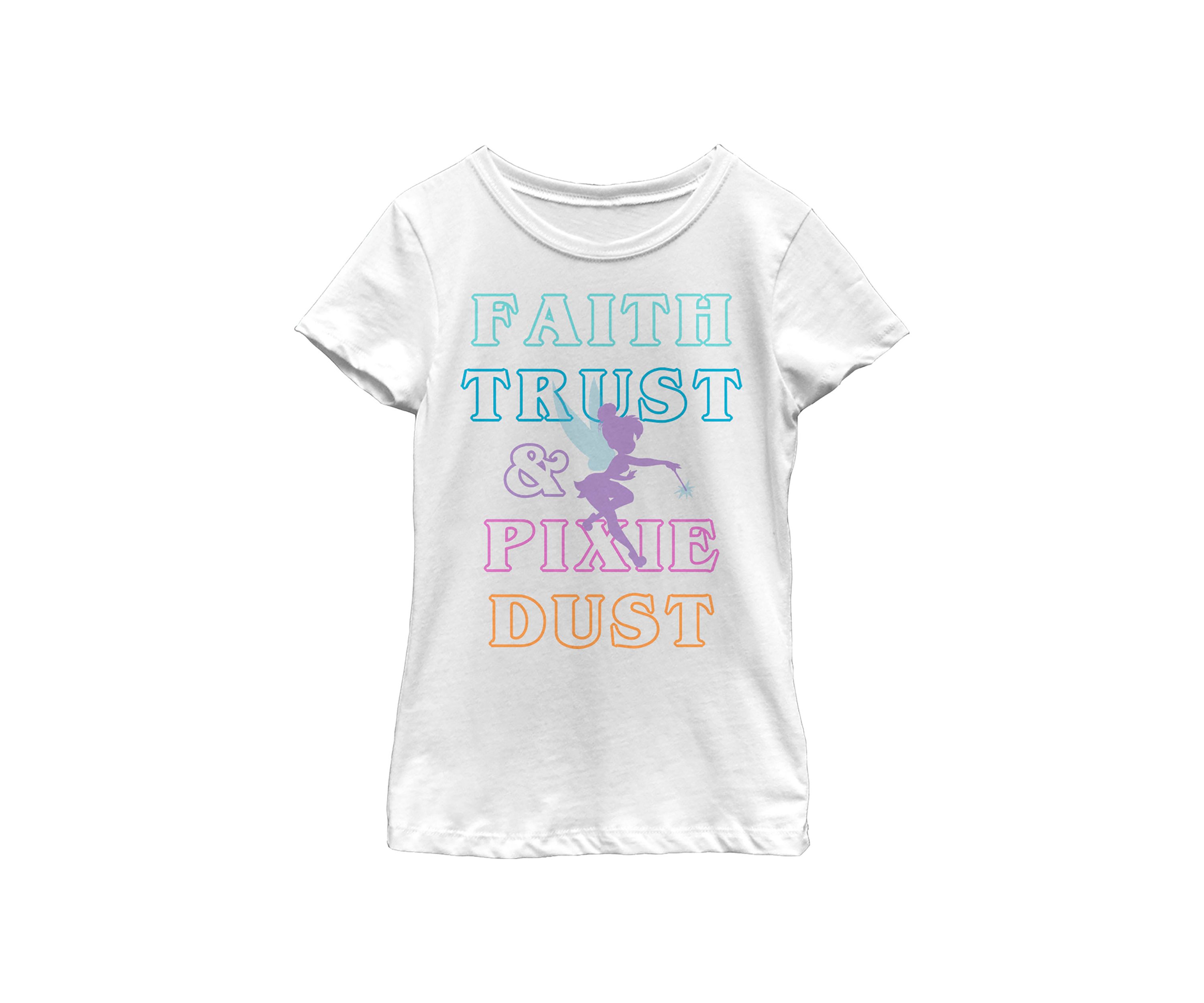 Girls 7-16 Faith Trust & Pixie Dust Graphic T-Shirt