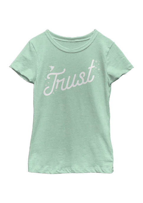 Disney® Girls 4-6x Tinkerbell Need Trust Graphic T-Shirt