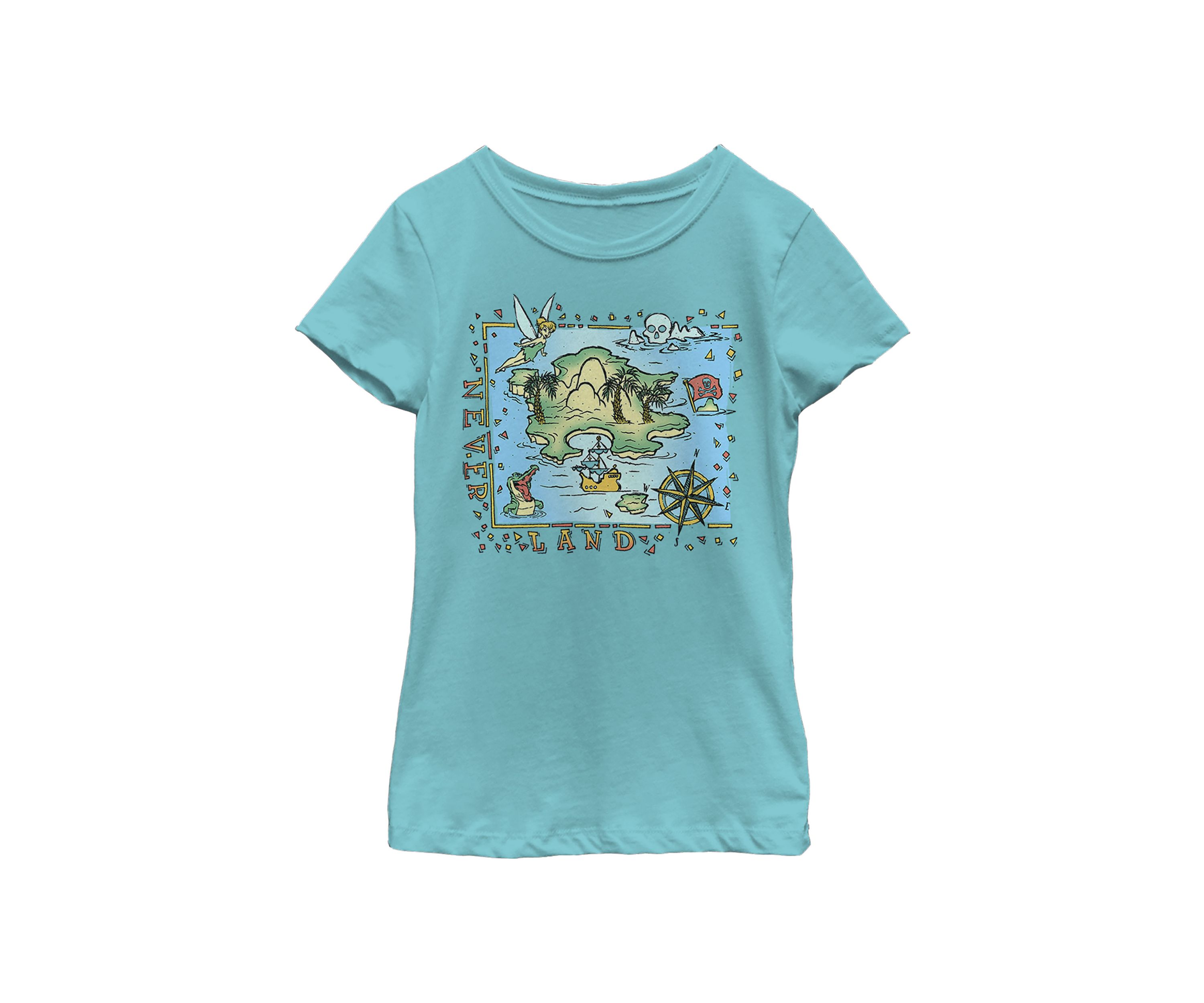 Girls 46x Tinkerbell Never Land Coast Graphic Top
