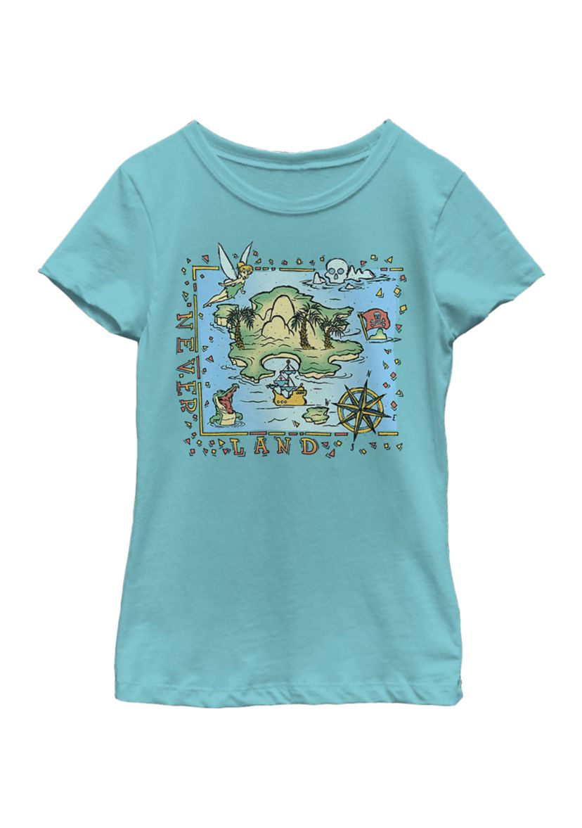 Girls 46x Tinkerbell Never Land Coast Graphic Top