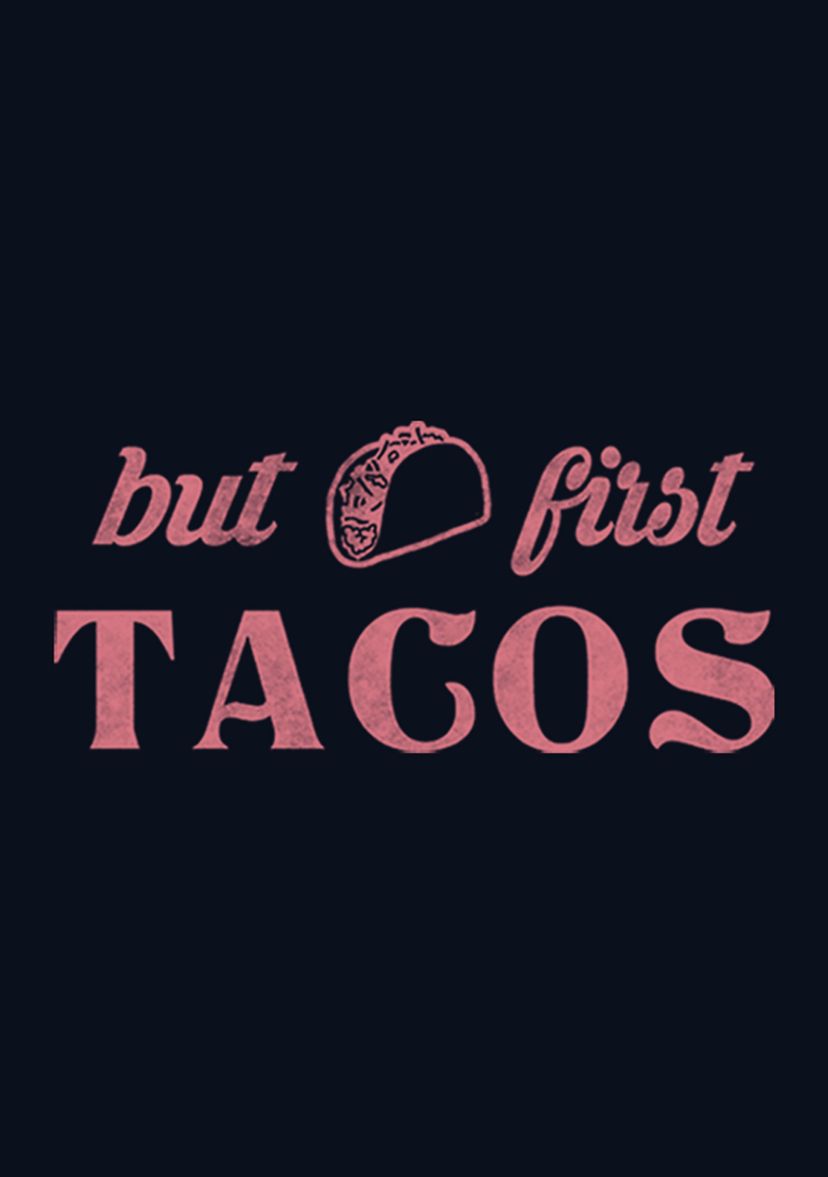 Girls 4-6x First Tacos T-Shirt