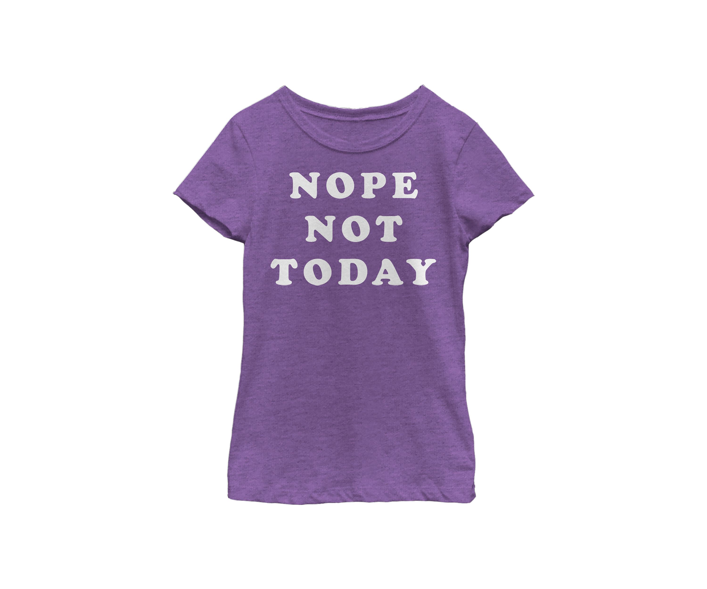 Girls 4-6x Nope Dye T-Shirt