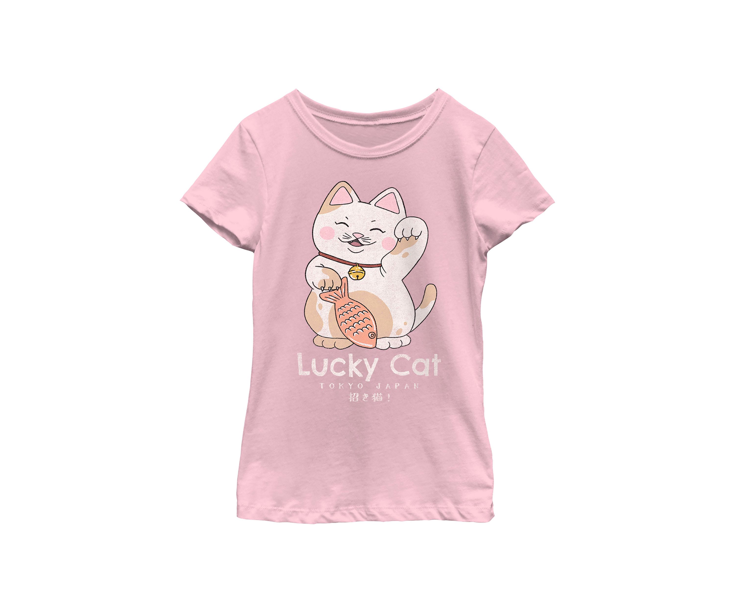 Lucky Cat Graphic T-Shirt