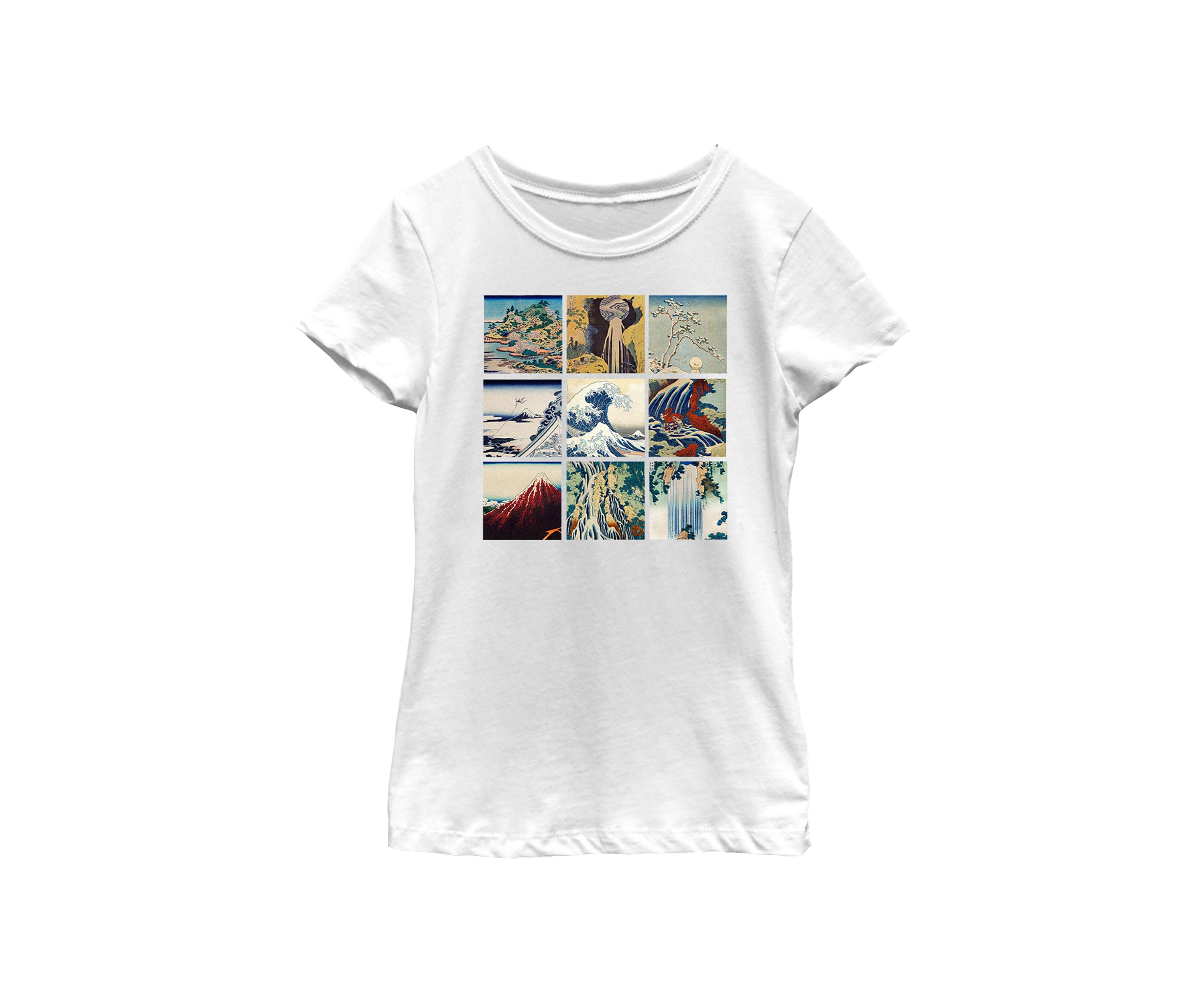 Katsushika Hokusai Landscapes Graphic T-Shirt