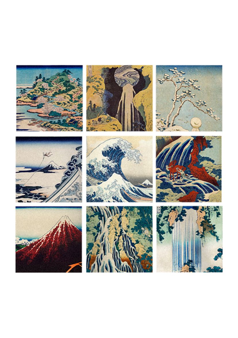 Katsushika Hokusai Landscapes Graphic T-Shirt