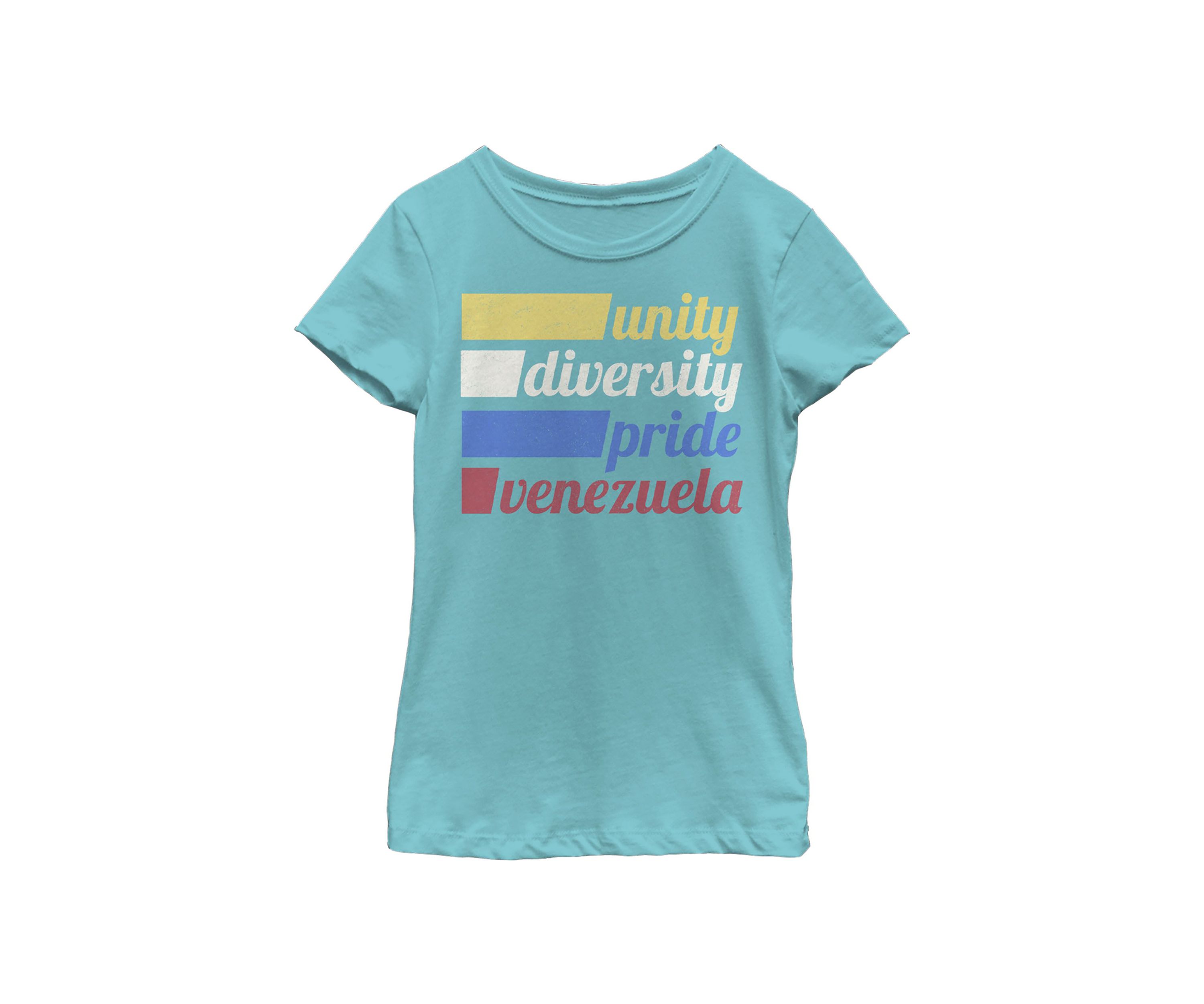 Girls 4-6x Venezuela Unity Graphic T-Shirt