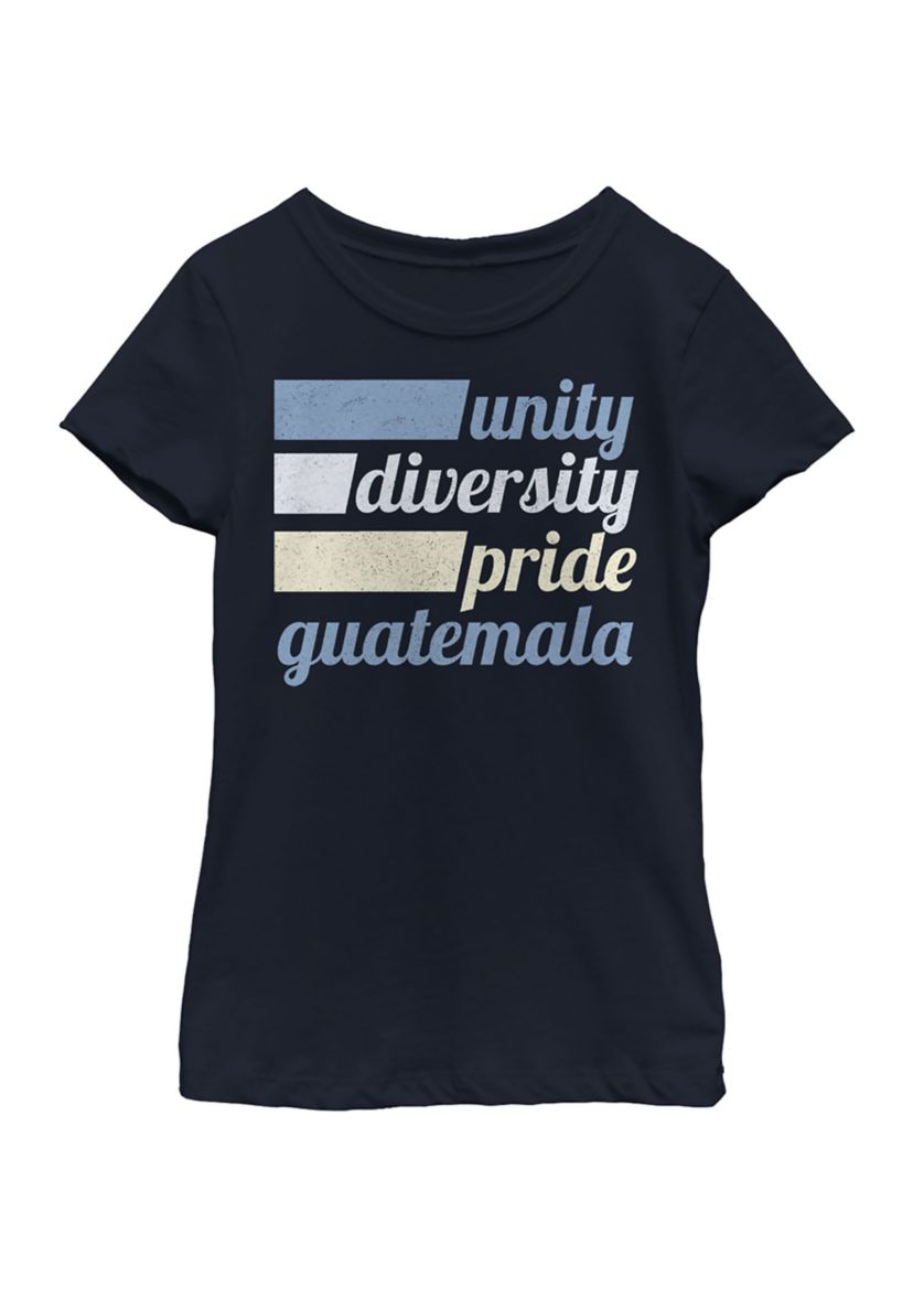 Girls 4-6x Guetemala Unity Graphic T-Shirt