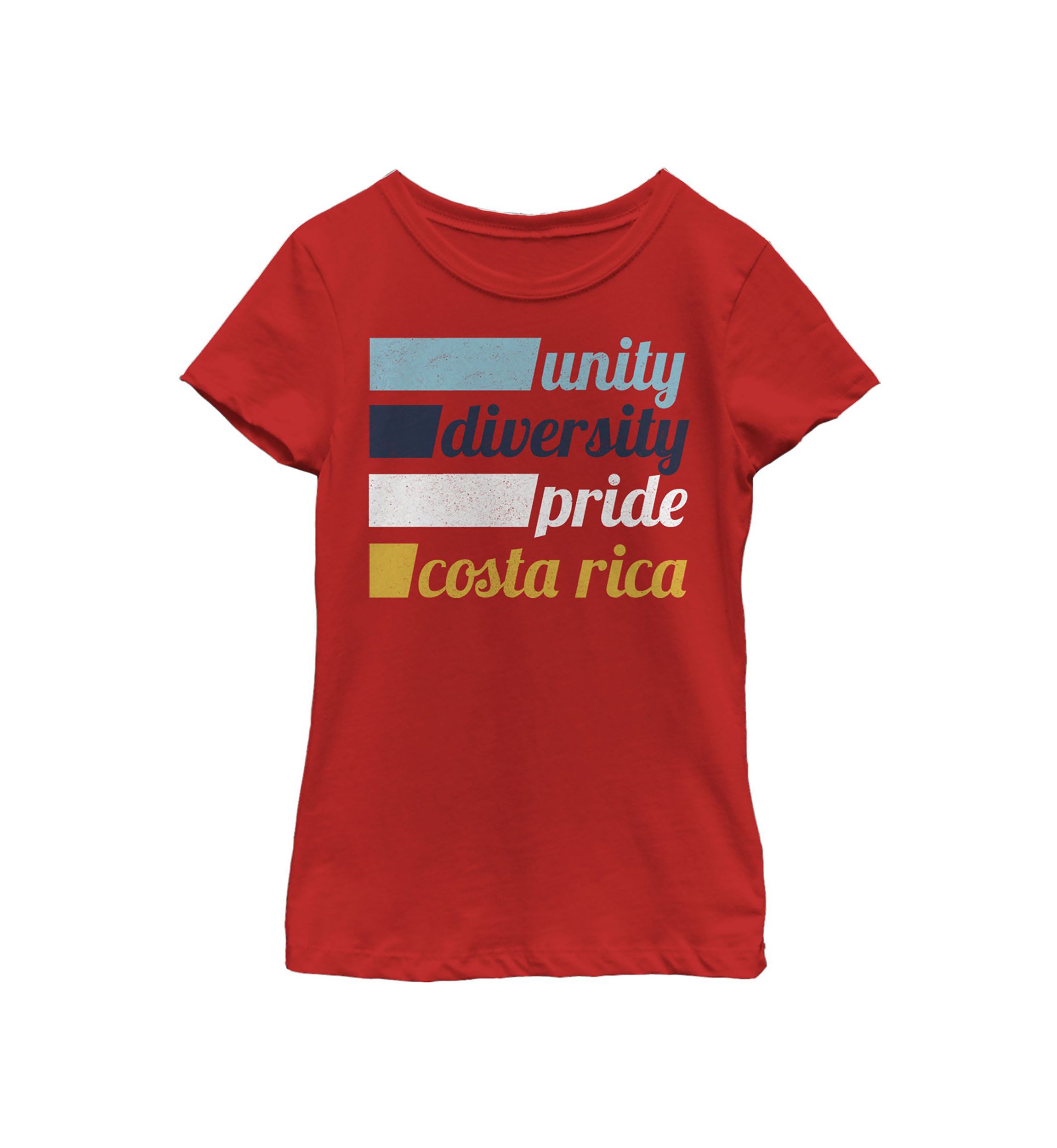 Girls 4-6x Costa Rica Unity Graphic T-Shirt