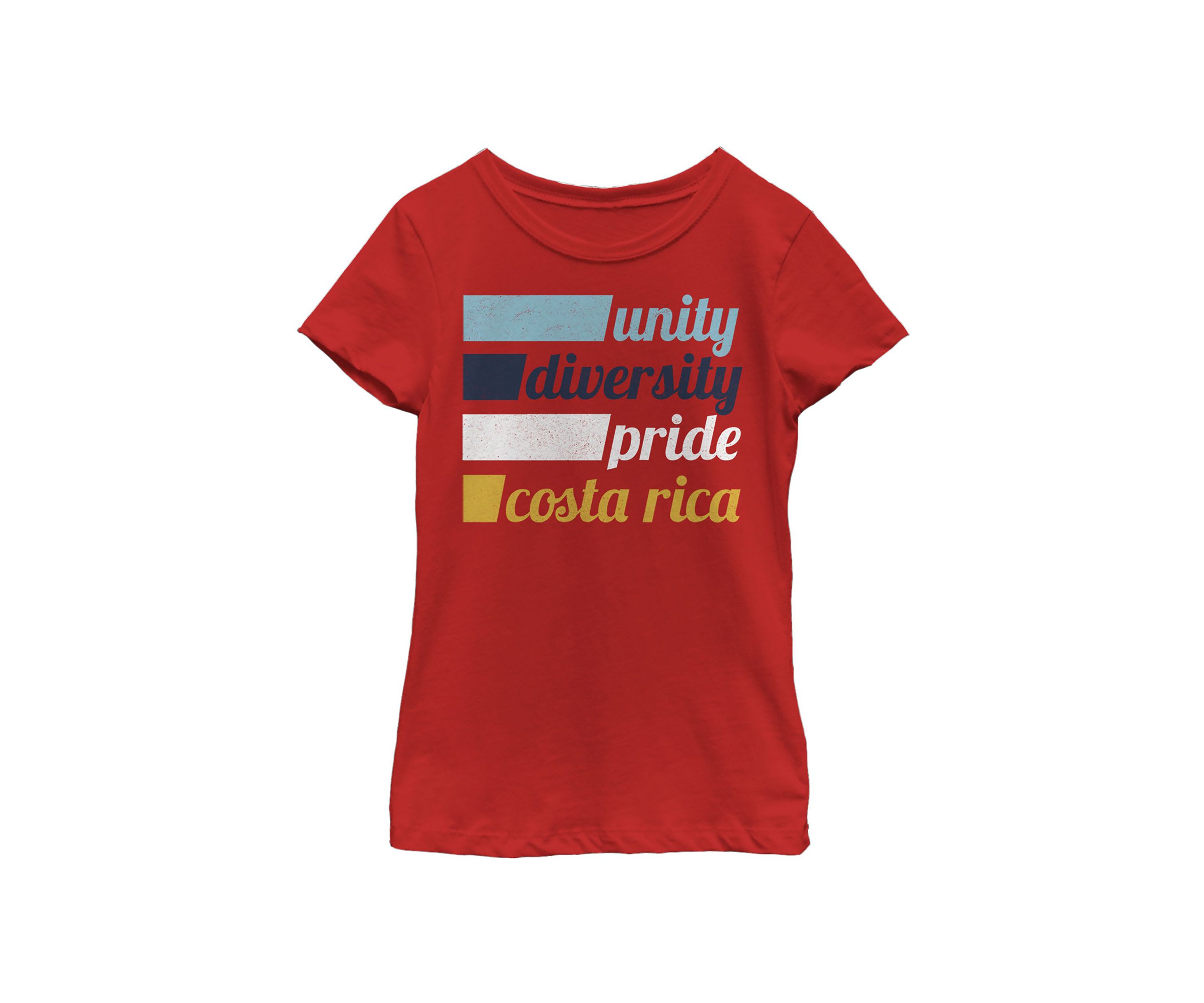 Girls 4-6x Costa Rica Unity Graphic T-Shirt
