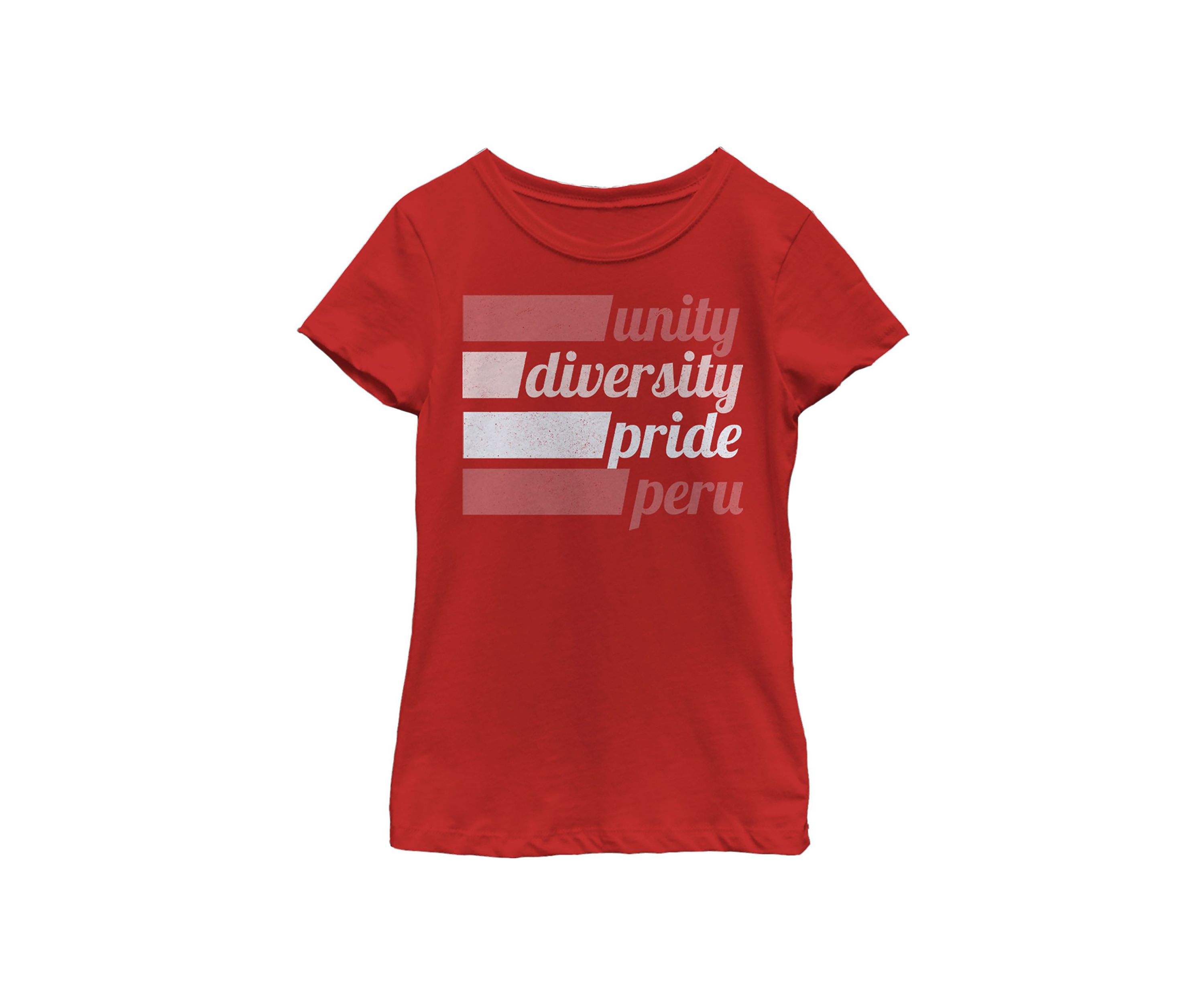 Girls 4-6x Peru Unity Graphic T-Shirt