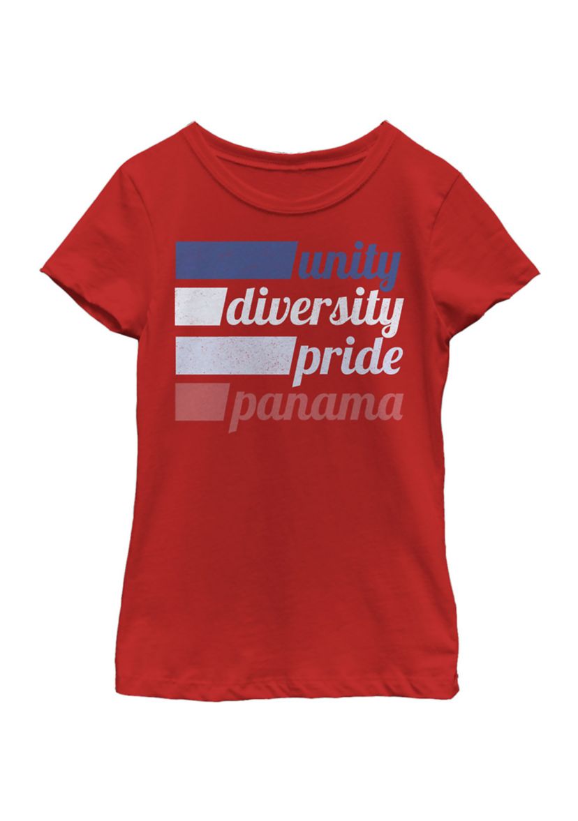 Girls 4-6x Panama Unity Graphic T-Shirt