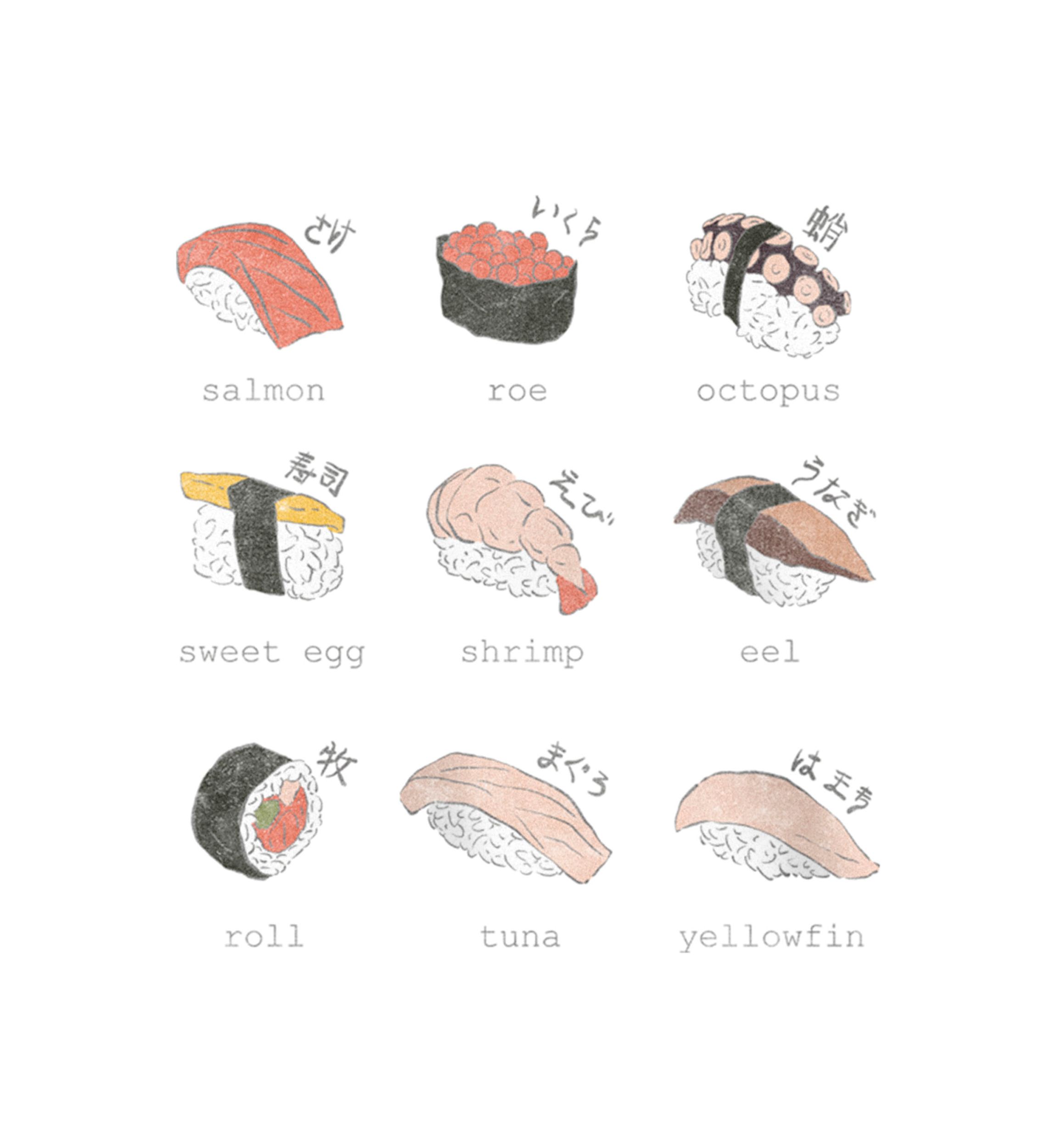 Sushi By Hand Graphic T-Shirt