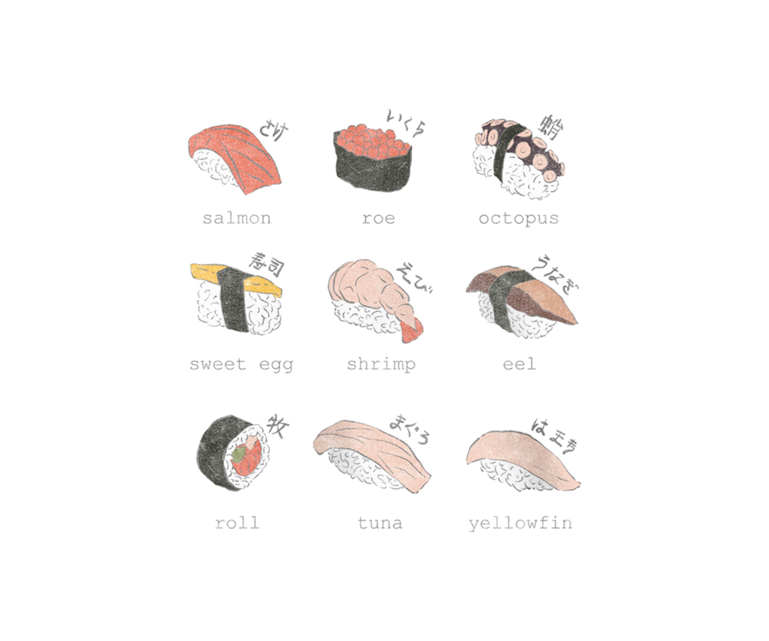 Sushi By Hand Graphic T-Shirt
