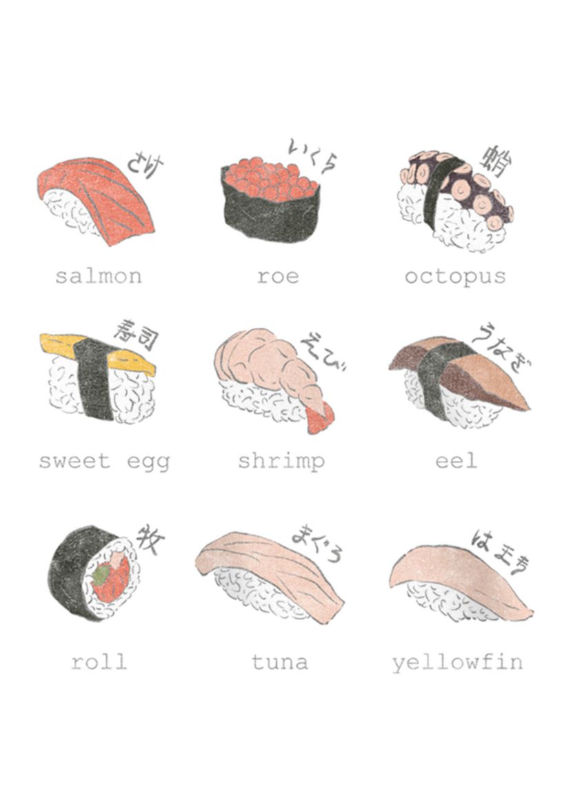 Sushi By Hand Graphic T-Shirt