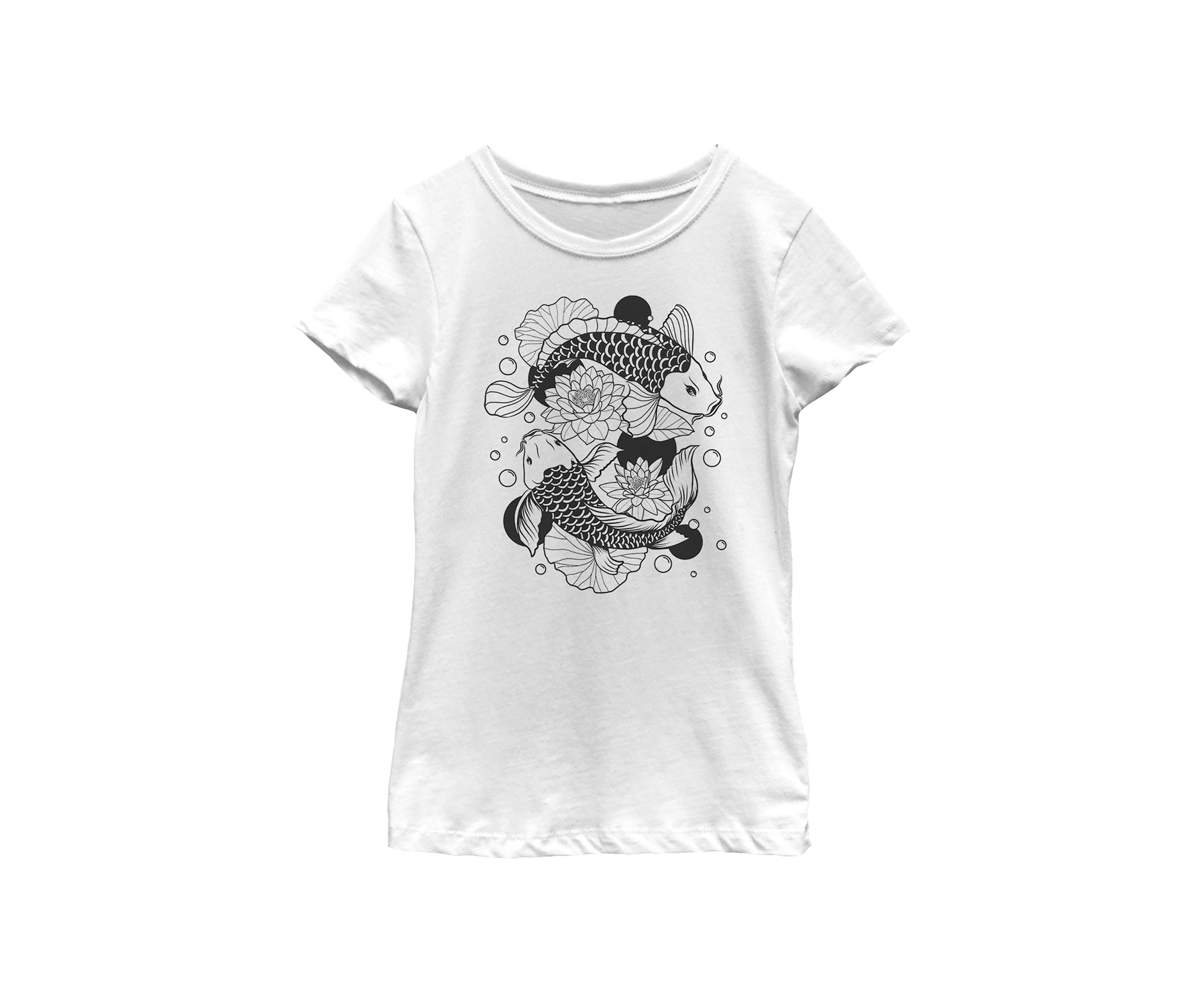 Koi Fishes Graphic T-Shirt