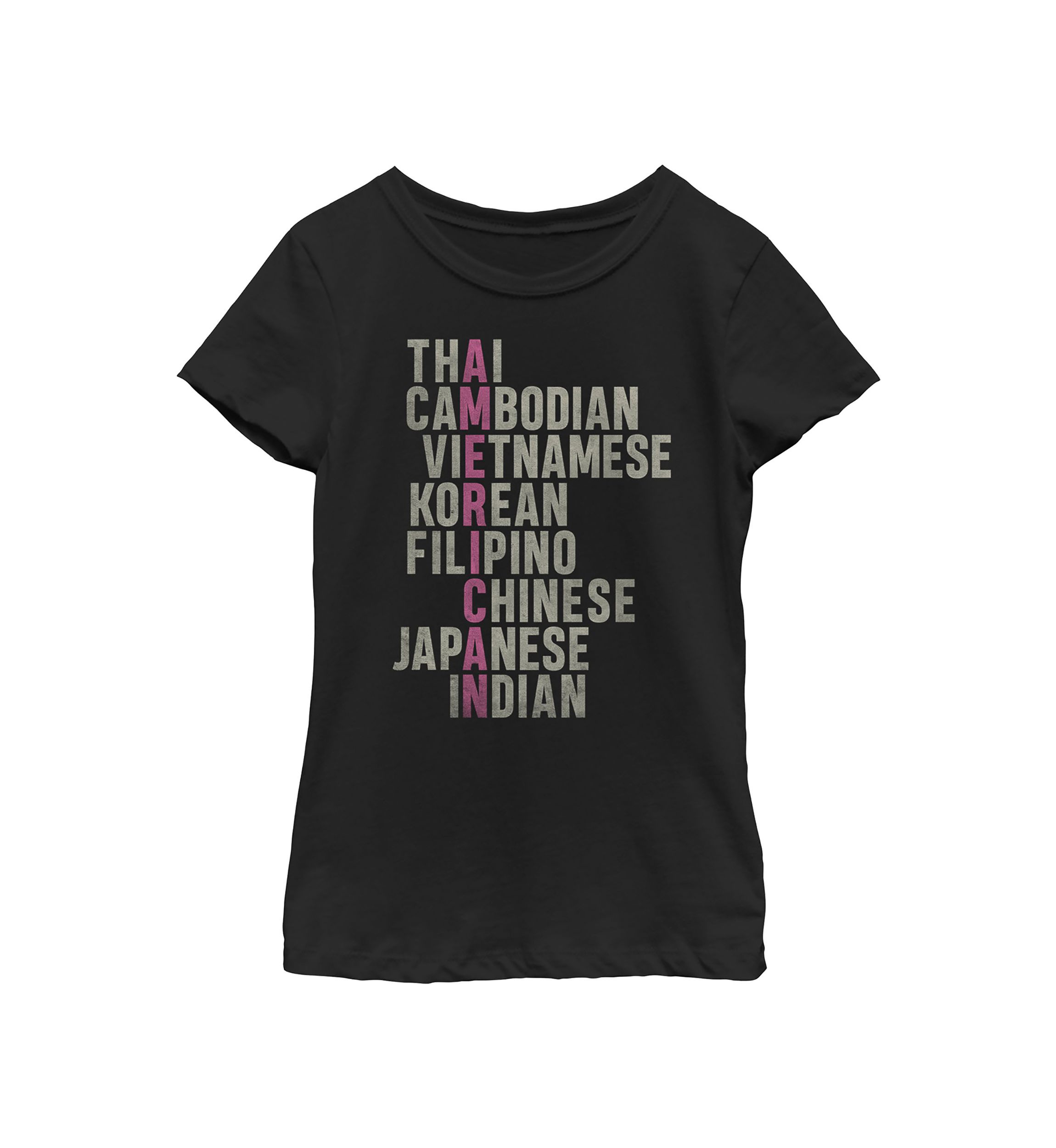 Asian Americans Graphic T-Shirt