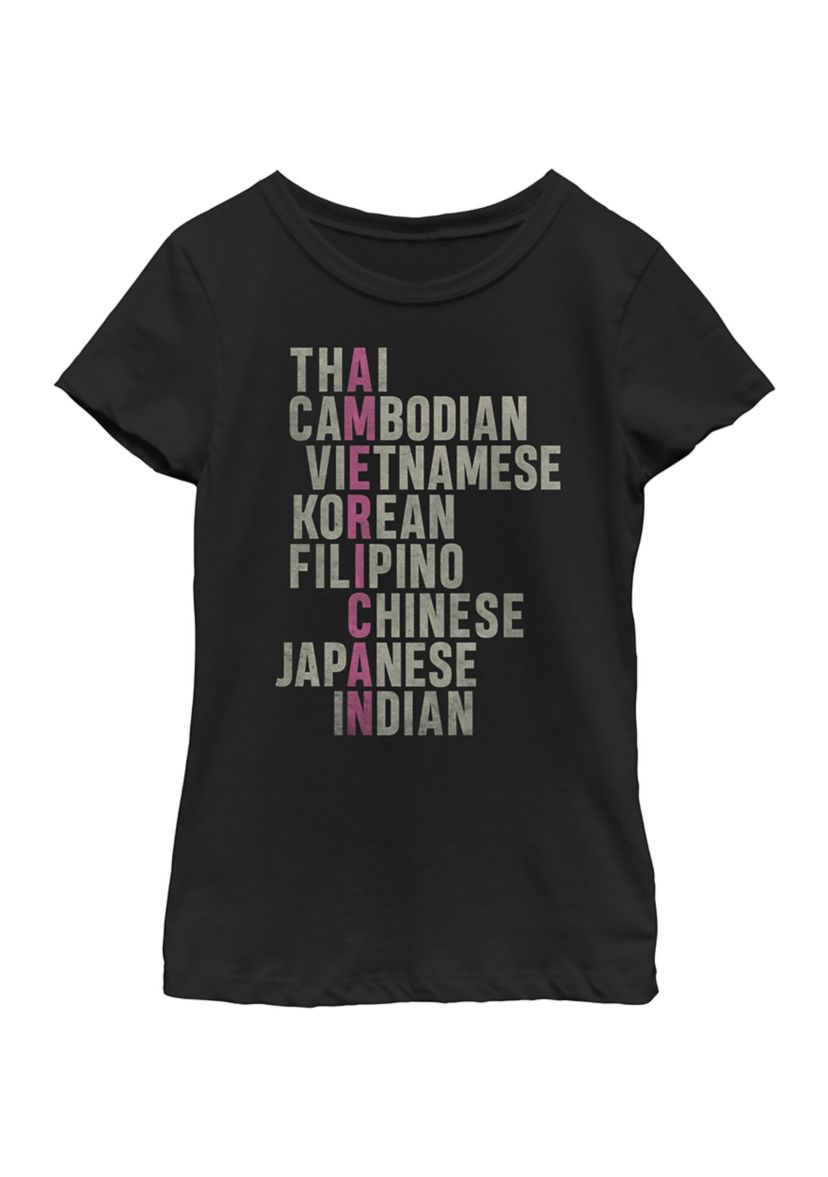 Asian Americans Graphic T-Shirt
