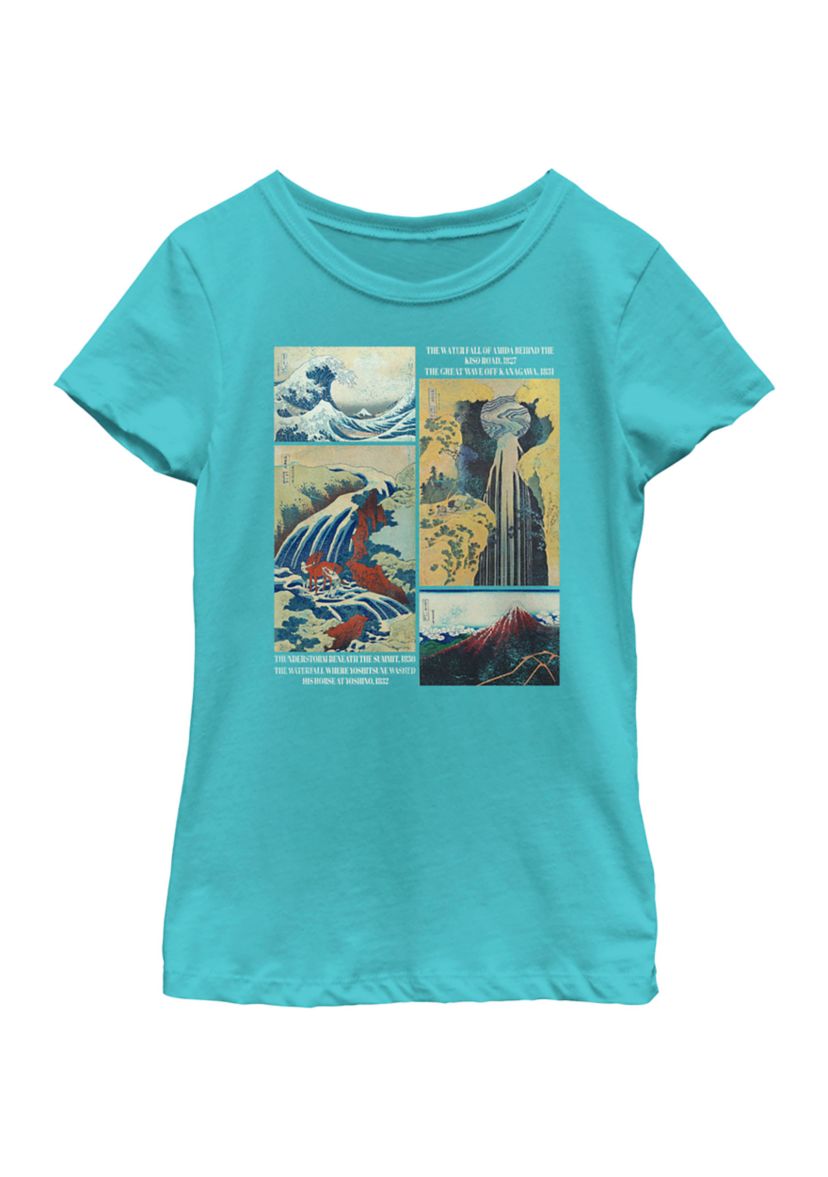 Hokusai Paintings Graphic T-Shirt