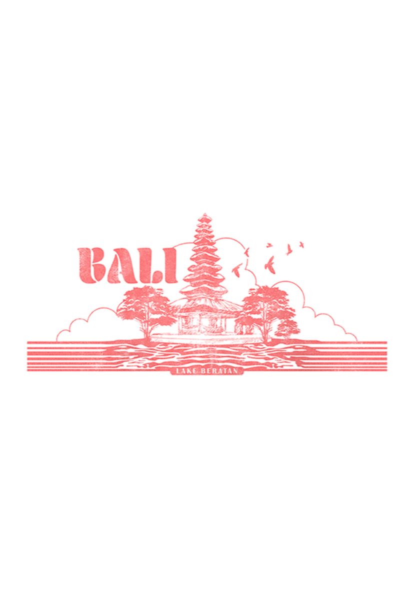Bali Temple Graphic T-Shirt