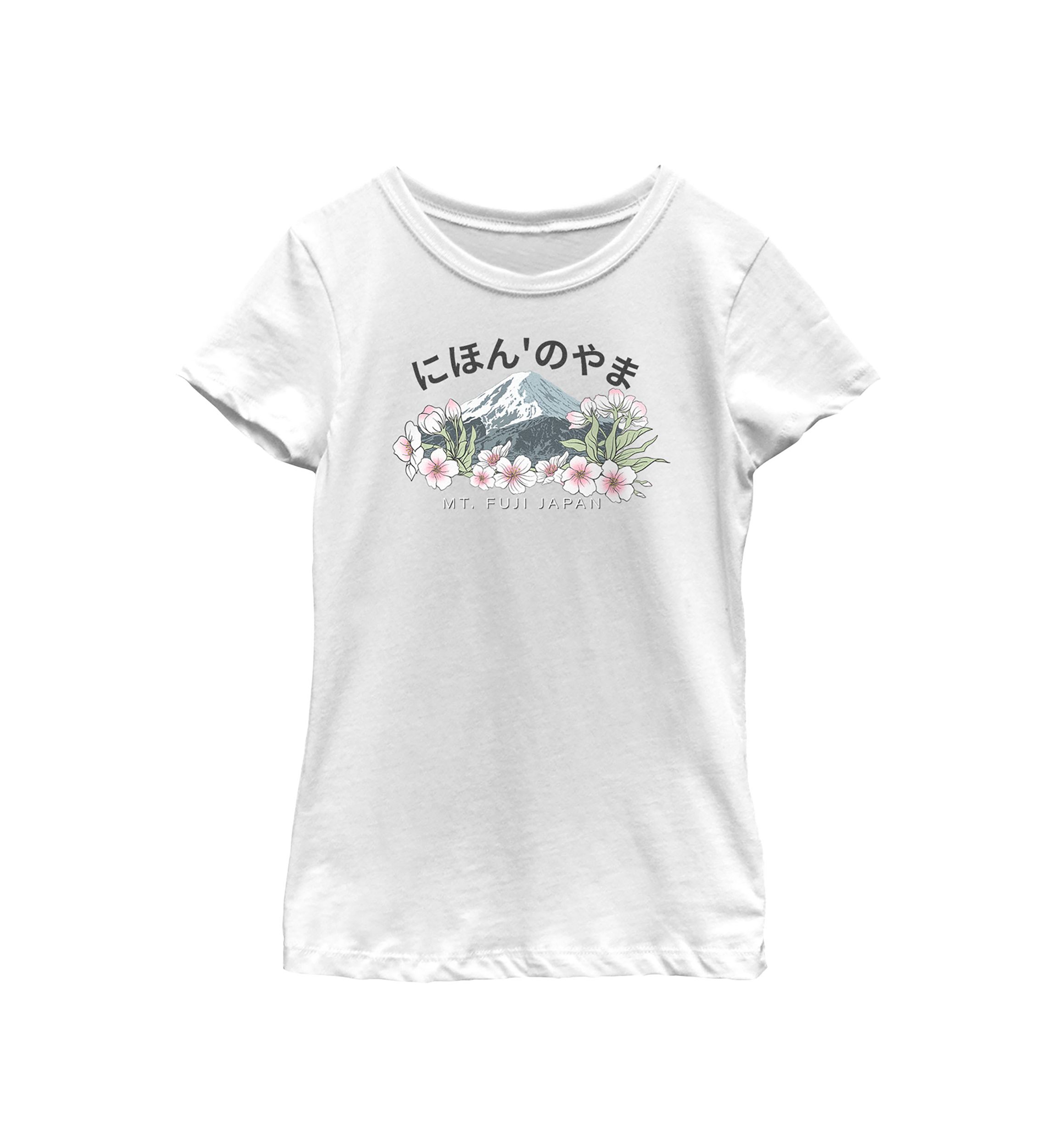 Fuji Blossoms Graphic T-Shirt