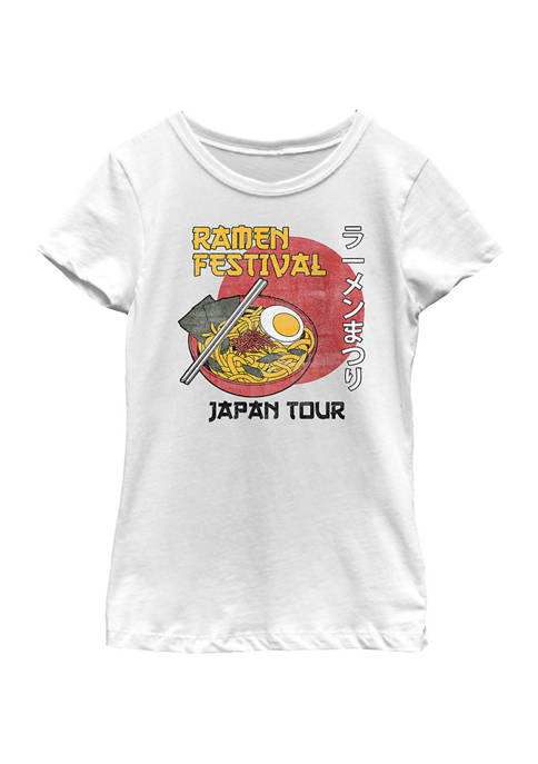 Fifth Sun Girls 7-16 Ramen Festival Graphic T-Shirt
