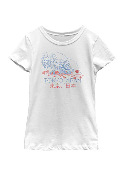 Fifth Sun Girls 7-16 Tokyo Graphic T-Shirt