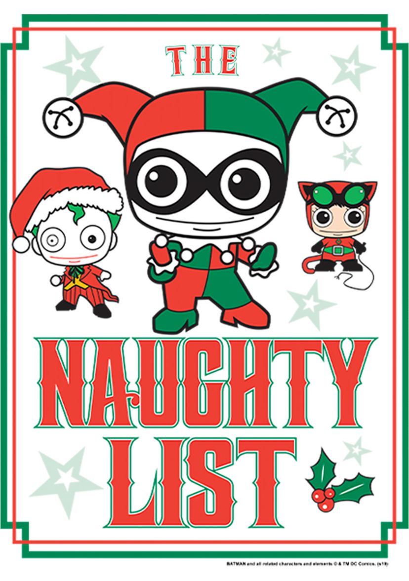  Girls 4-6x Naughty List T-Shirt 