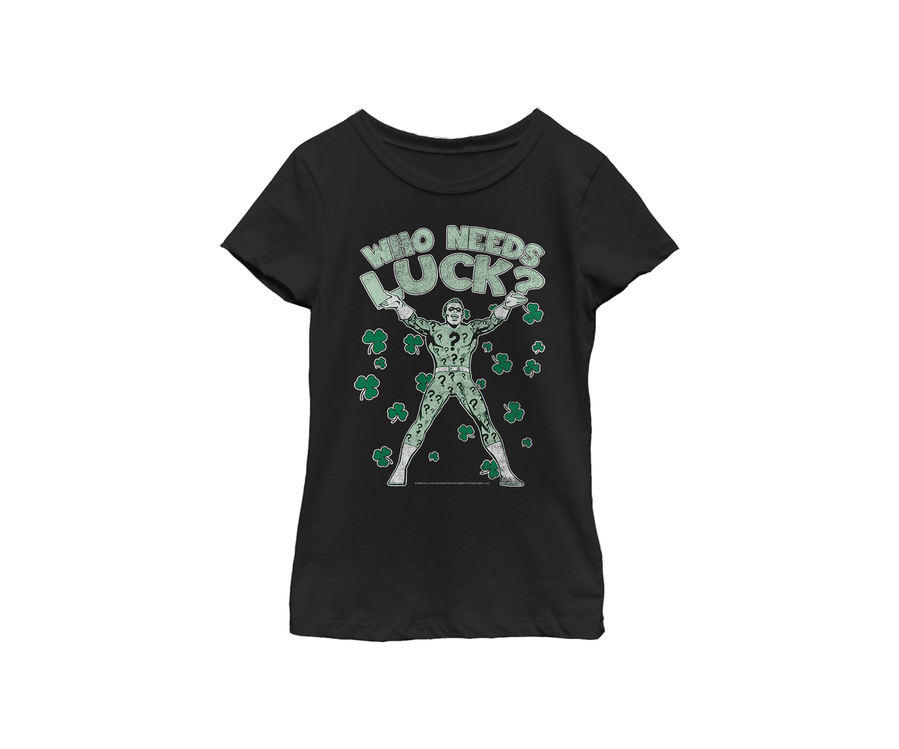 Girls 46x Batman Lucky Riddle Graphic Top
