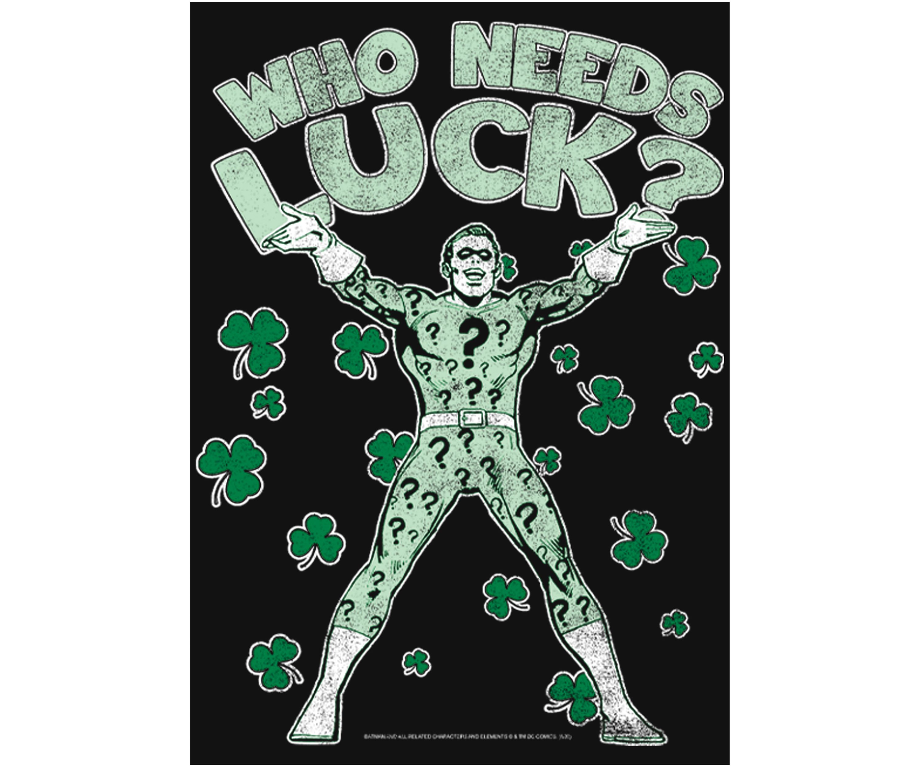 Girls 46x Batman Lucky Riddle Graphic Top