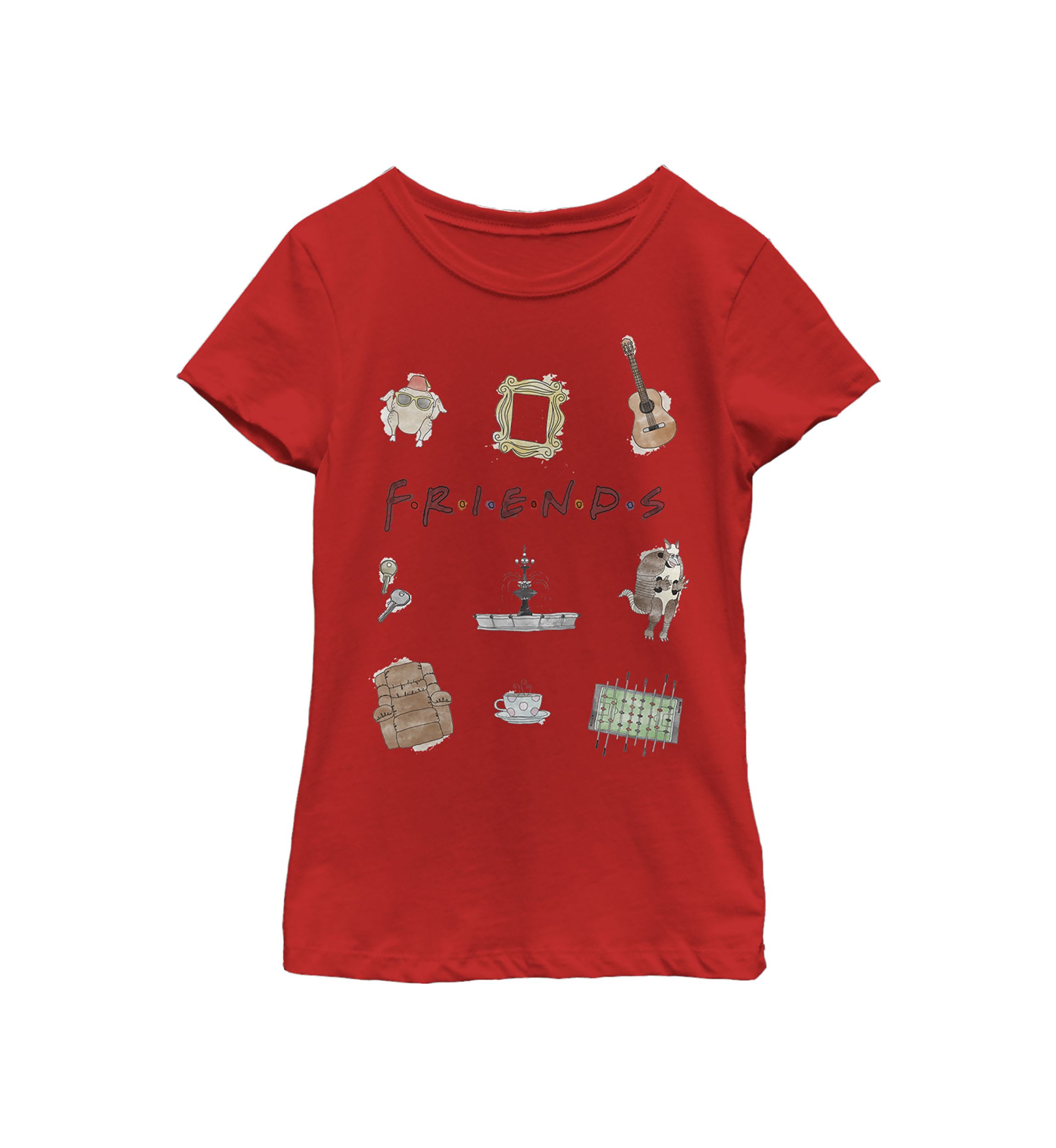 Girls 4-6x   Icons Graphic T-Shirt