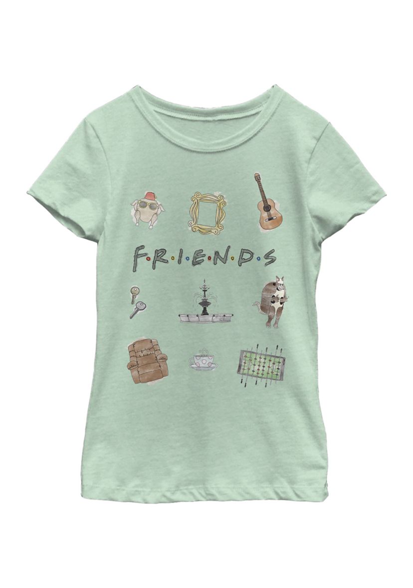Girls 4-6x   Icons Graphic T-Shirt